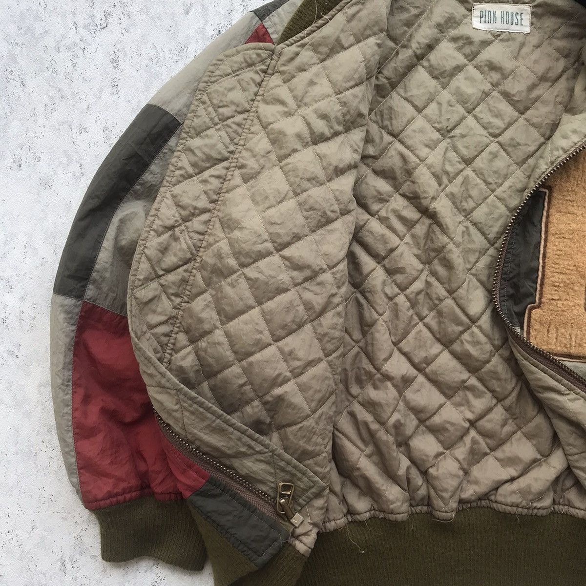 Japanese Brand × Pink House × Vintage Pink House Bomber Jacket Size US L / EU 52-54 / 3 - 4 Thumbnail