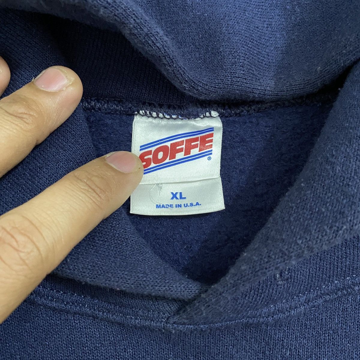 Japanese Brand US Navy Hoodie “ Jerry Lorenzo “ Size US XL / EU 56 / 4 - 3 Thumbnail