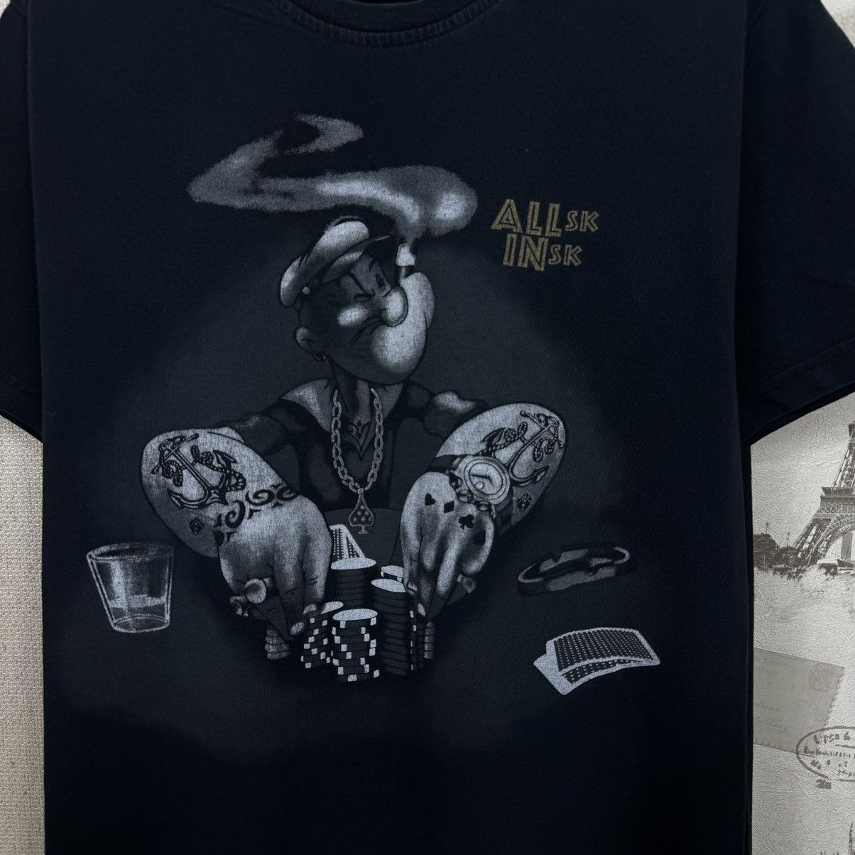 Cartoon Network × Vintage Vintage Popeye T shirt All in Gambling Poker Cartoon 2009 XL Size US XL / EU 56 / 4 - 9 Thumbnail