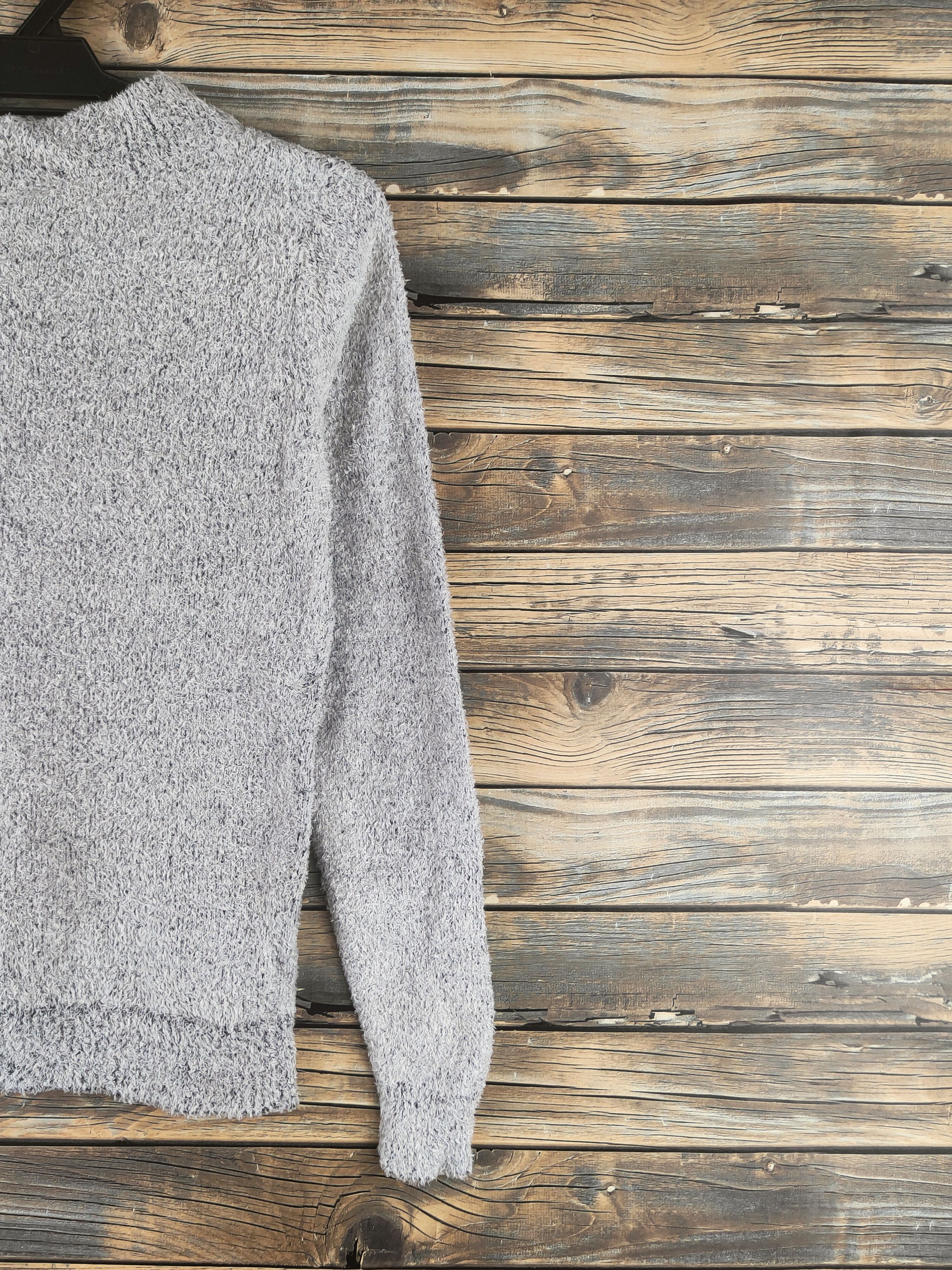Japanese Brand DL Elvence-deux Gray Knitwear Sweatshirts #46-920 Size S / US 4 / IT 40 - 9 Thumbnail