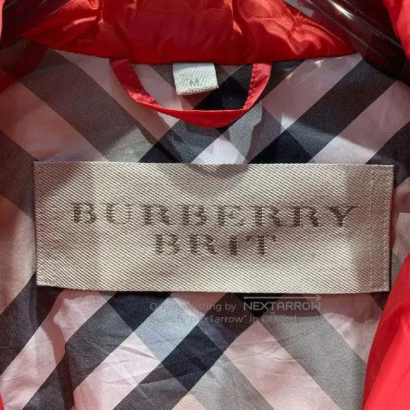 Burberry Burberry Red Polyester Women's Puffer Jacket. Size M / US 6-8 / IT 42-44 - 6 Thumbnail