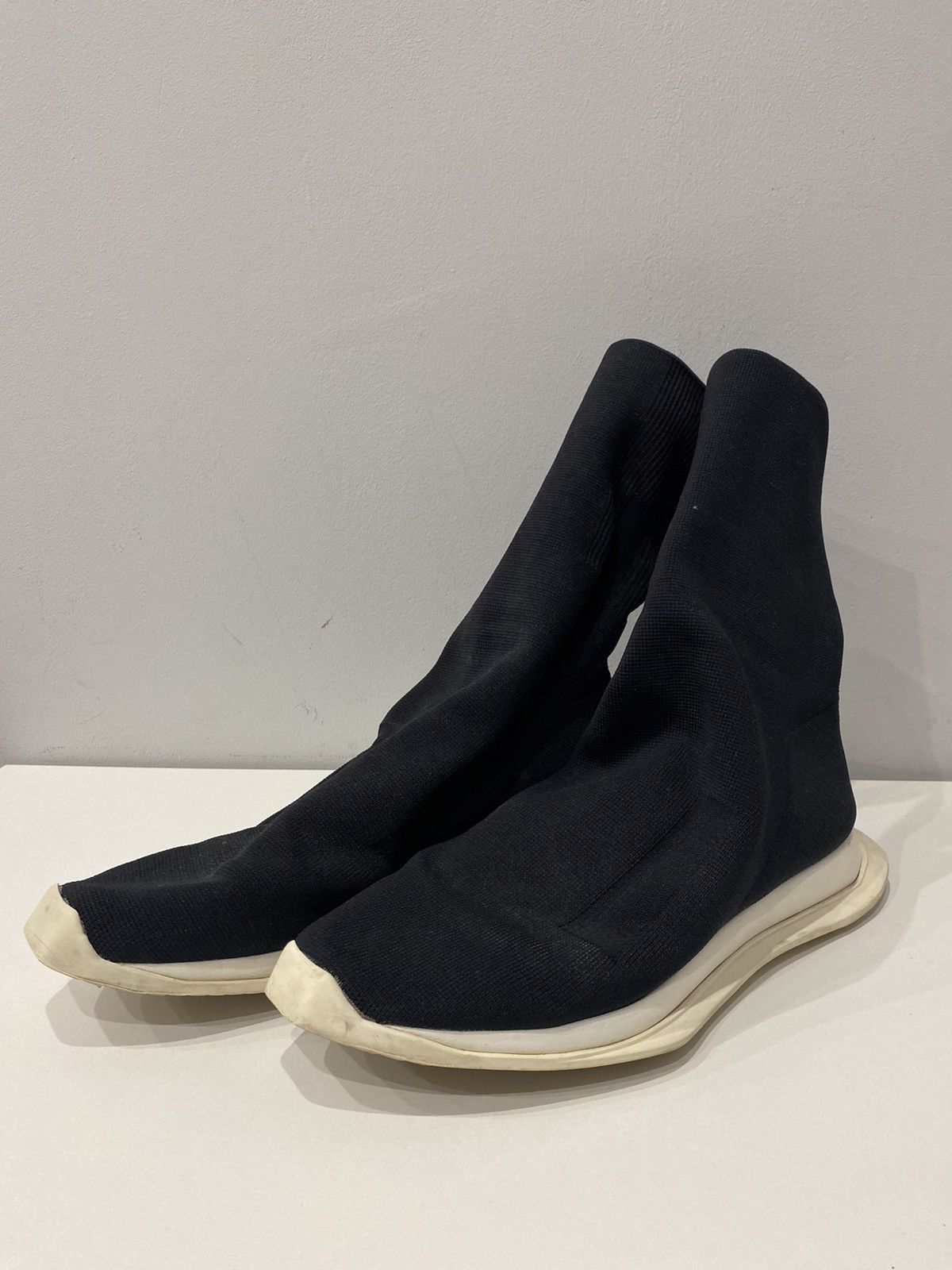Rick Owens Drkshdw Rick Owens DRKSHDW Runner Stretch Sock Low Size US 9 / EU 42 - 6 Thumbnail