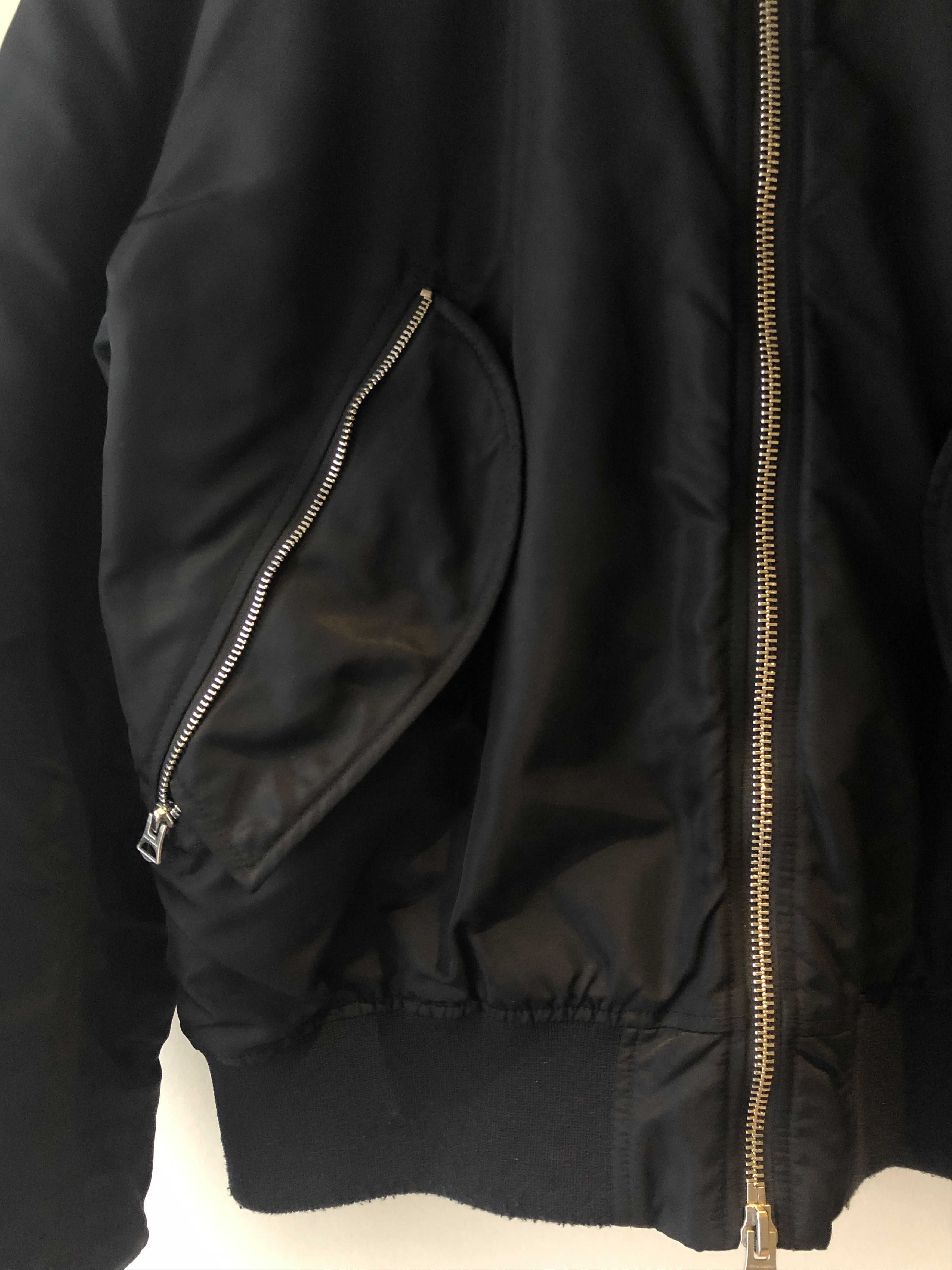 Acne Studios Makio MA-1 Jacket - Black Size US L / EU 52-54 / 3 - 16 Thumbnail