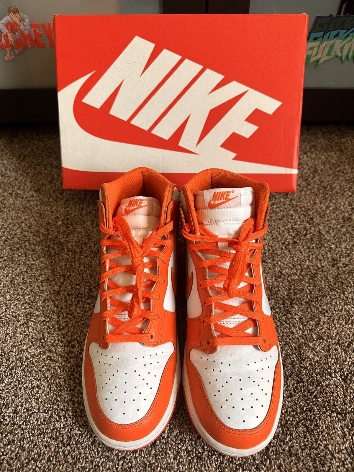 Nike Nike Retro Dunk Hi Syracuse Size US 9.5 / EU 42-43 - 5 Thumbnail