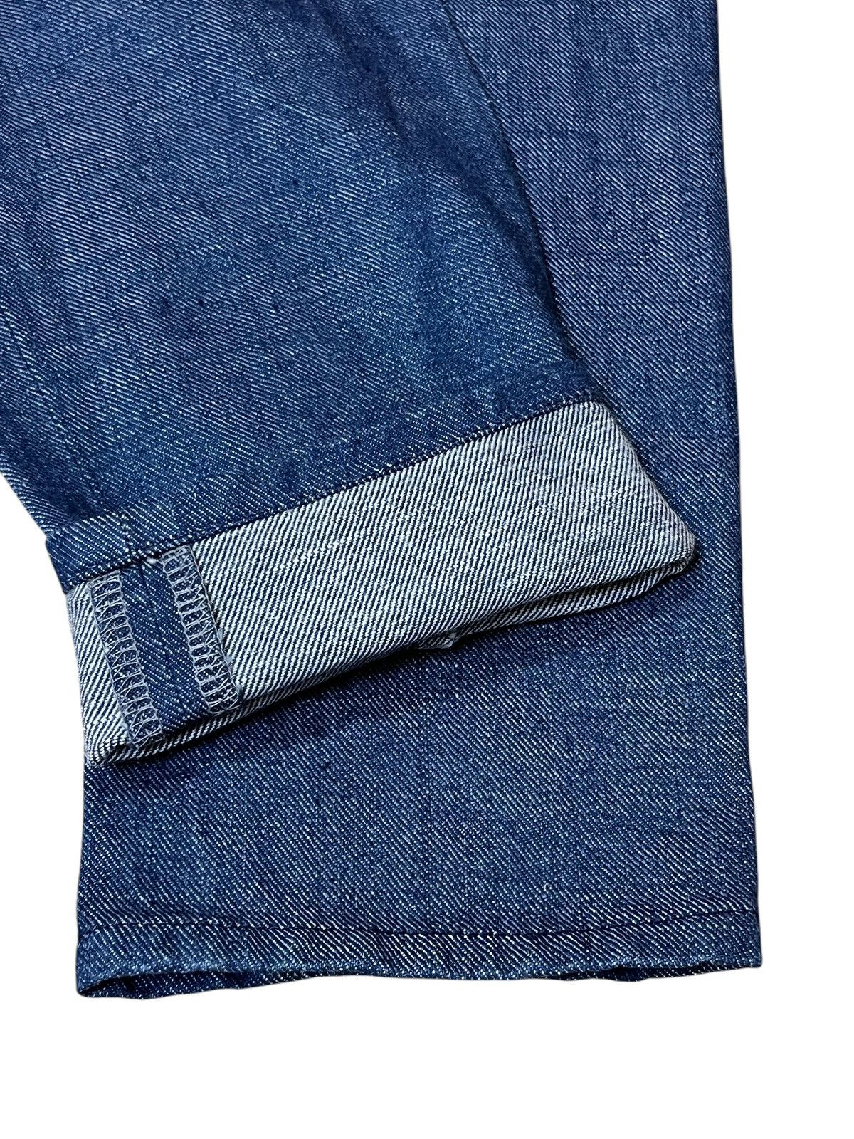 Issey Miyake ICONIC🔥FRAPBOIS ISSEY MIYAKE STRETCH COTTON JEANS Size US 30 / EU 46 - 14 Thumbnail
