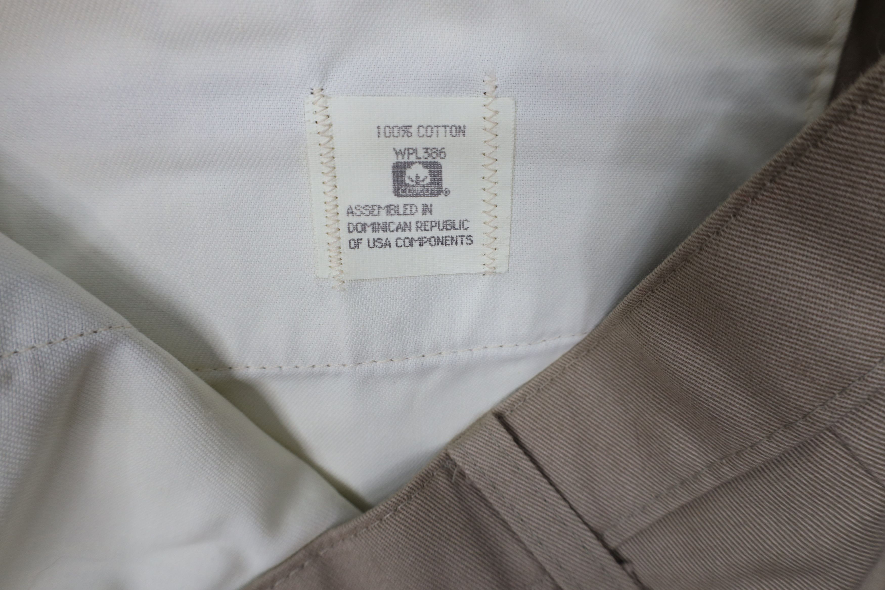 Vintage Vintage 90s Streetwear Straight Leg Chino Pants Beige Cotton Size US 34 / EU 50 - 6 Thumbnail