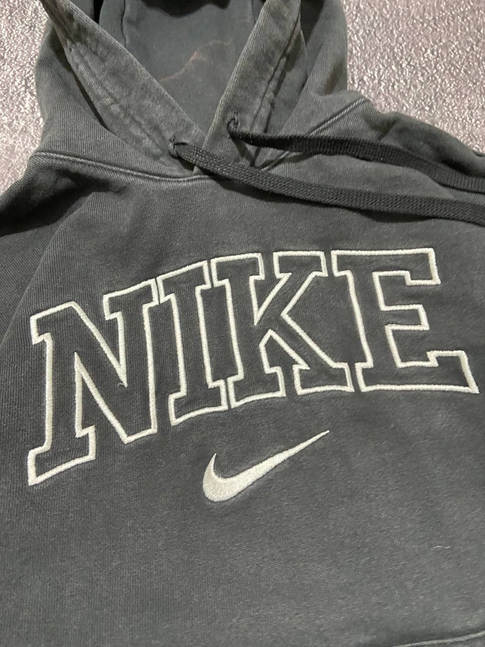 Nike Vintage Nike big logo Y2K distressed faded hoodie Size US XS / EU 42 / 0 - 4 Thumbnail