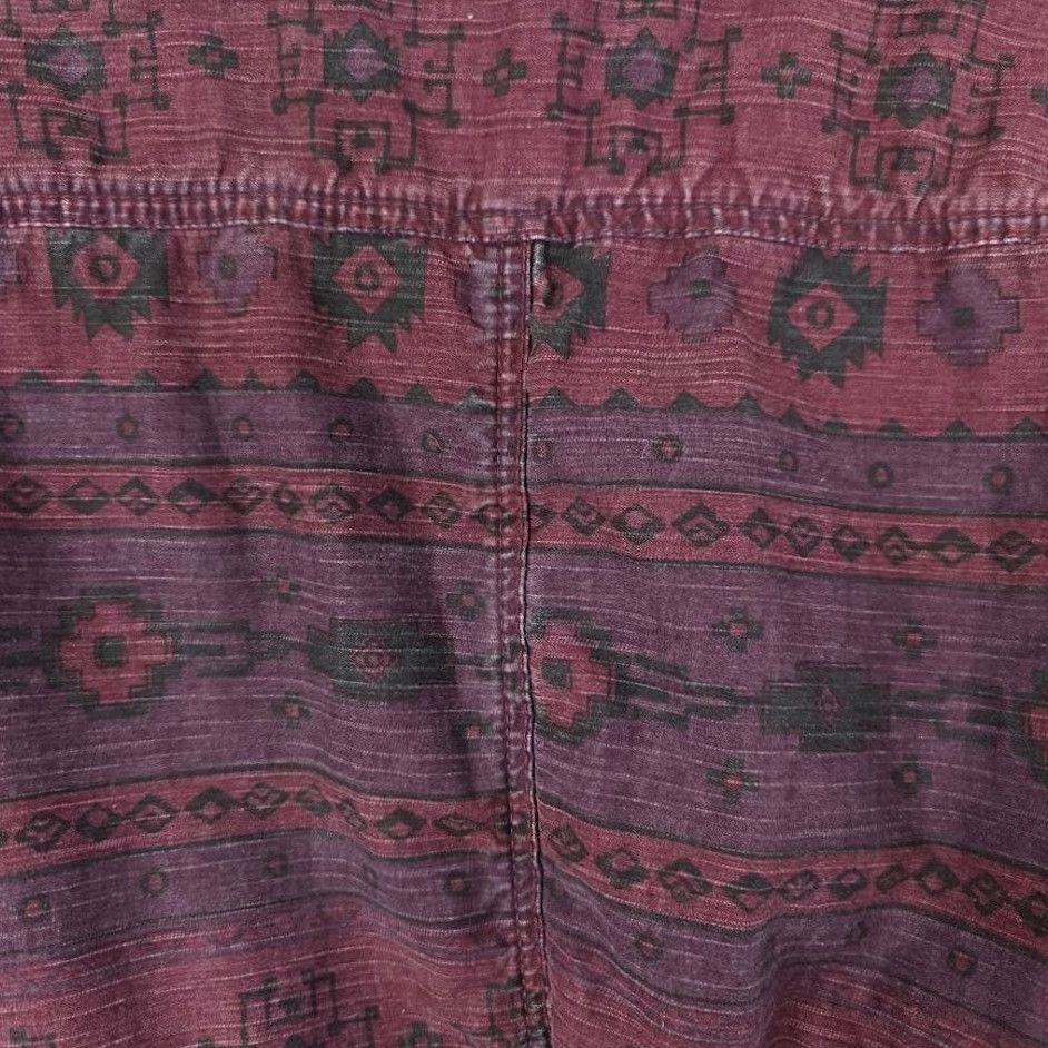 H&M VINTAGE Southwestern Aztec Field Jacket Womens Size 12 Purple Southwest All Over Print Size XL / US 12-14 / IT 48-50 - 5 Thumbnail
