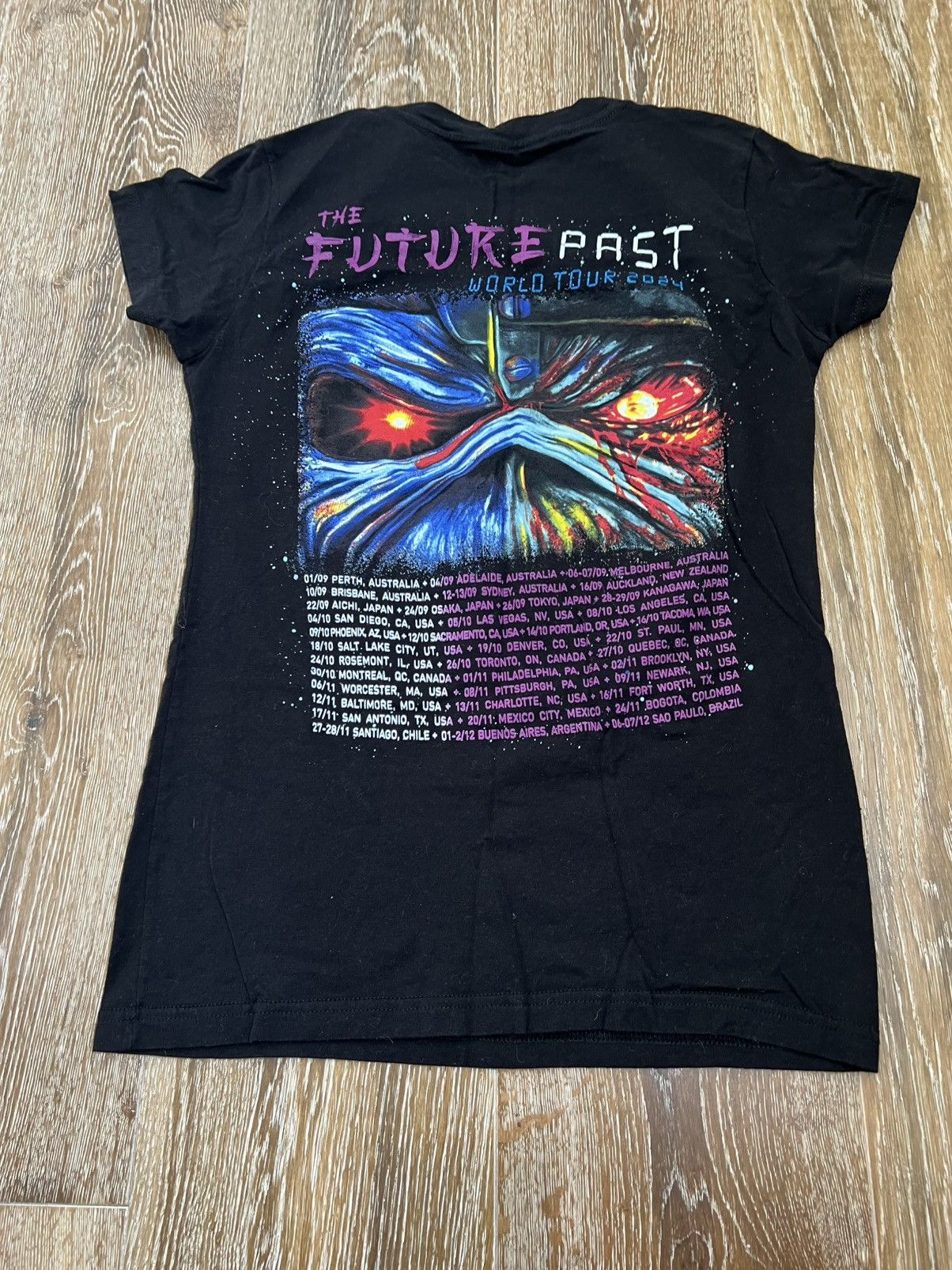 Band Tees Iron maiden the future past world tour 2024 tee Size M / US 6-8 / IT 42-44 - 2 Thumbnail