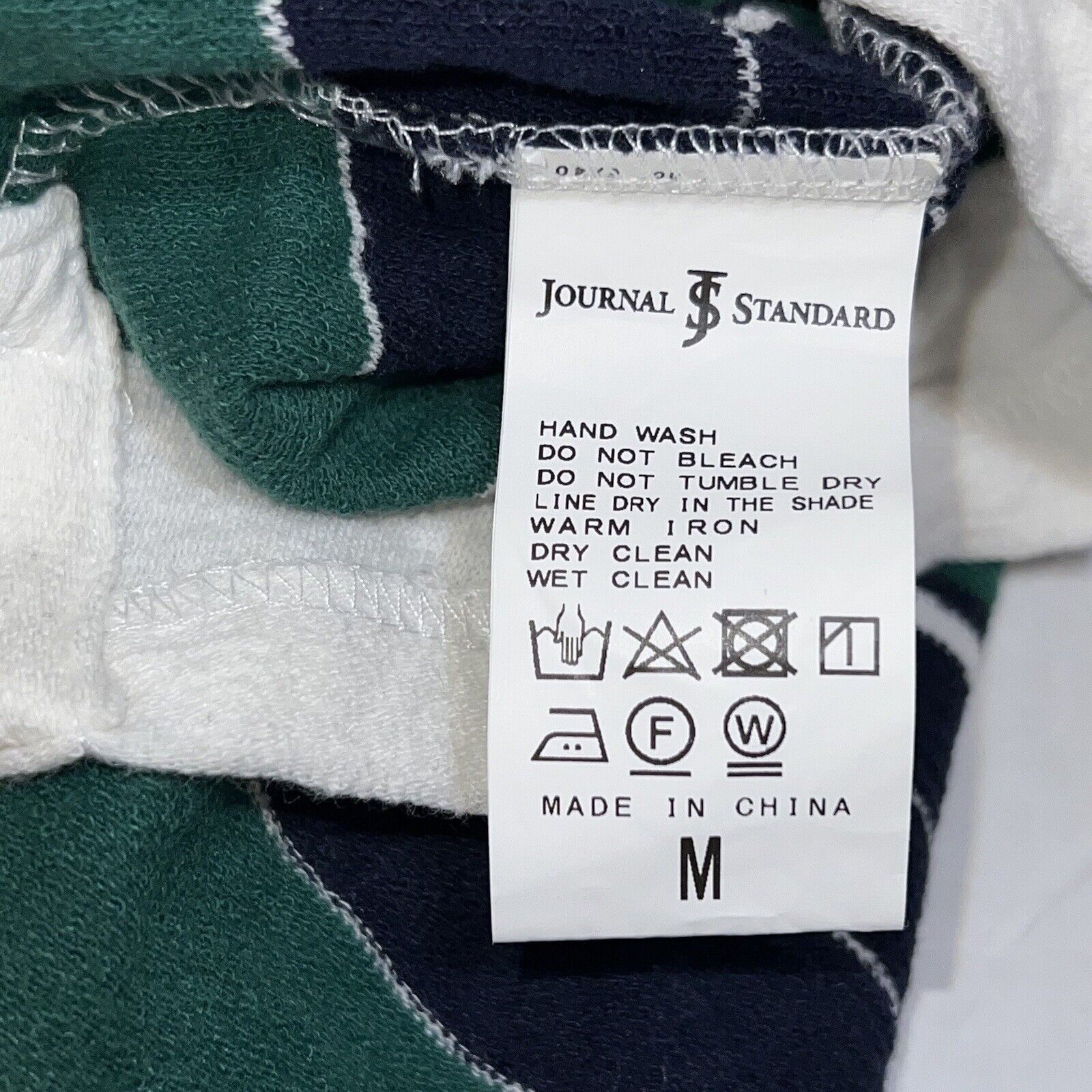 Journal Standard Japanese JOURNAL STANDARD Striped Pocket Shirt Men’s Medium Size US M / EU 48-50 / 2 - 5 Thumbnail