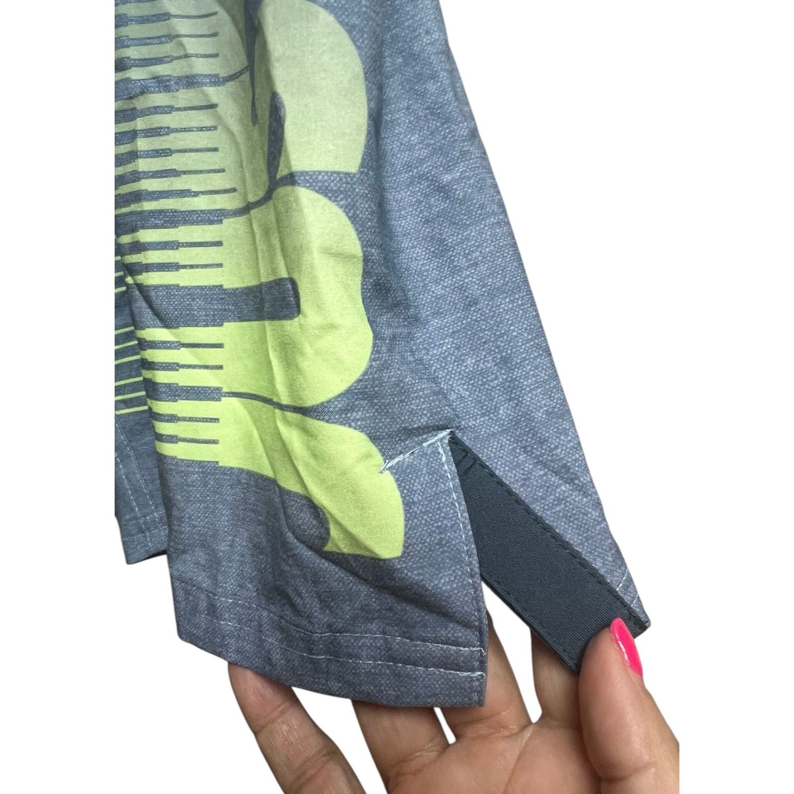 Nike Nike Men's JUST DO IT Vital Gray Stripe Swim Shorts Small Size US 30 / EU 46 - 3 Thumbnail