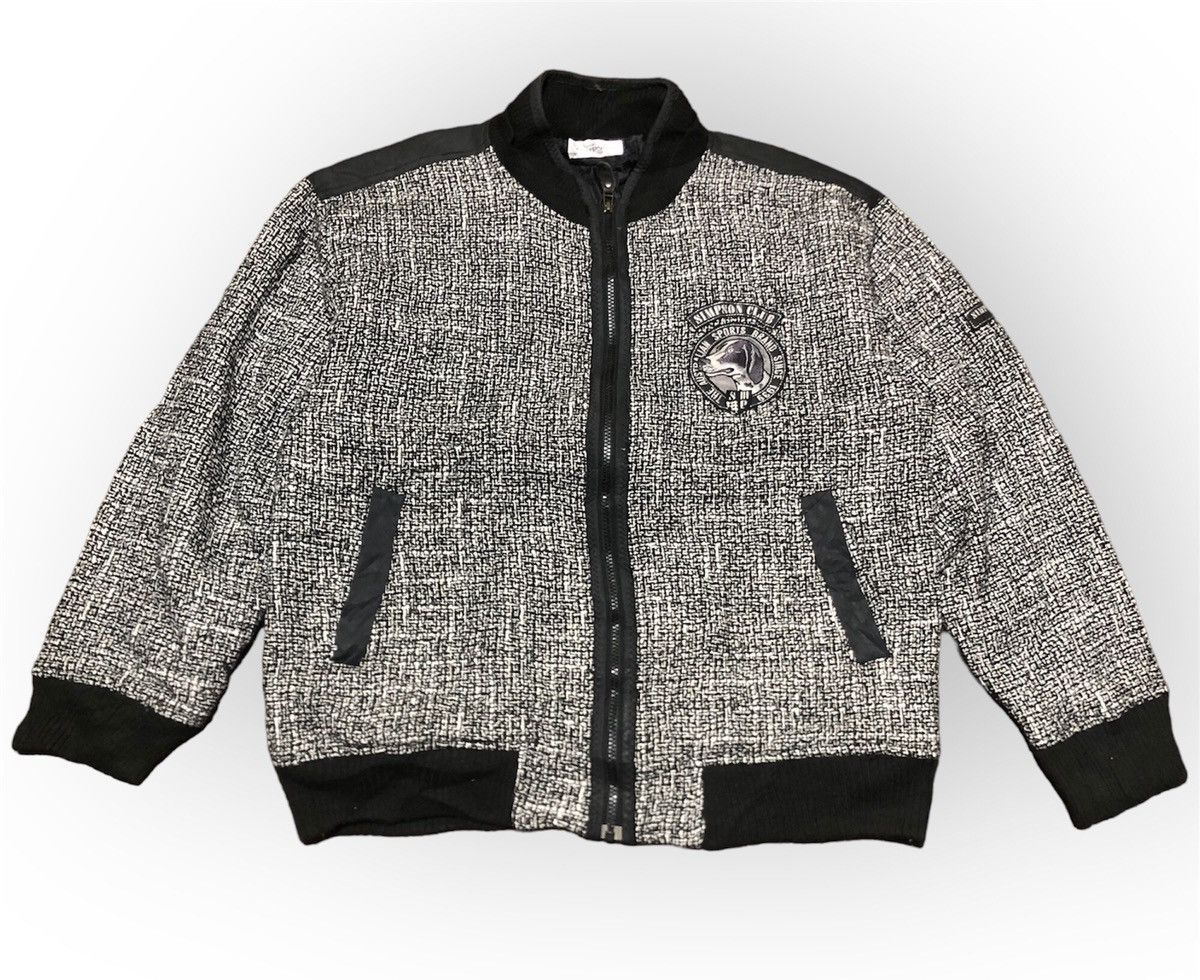 Rare Vintage 90s Simpson Club embroidery Jacket Big logo