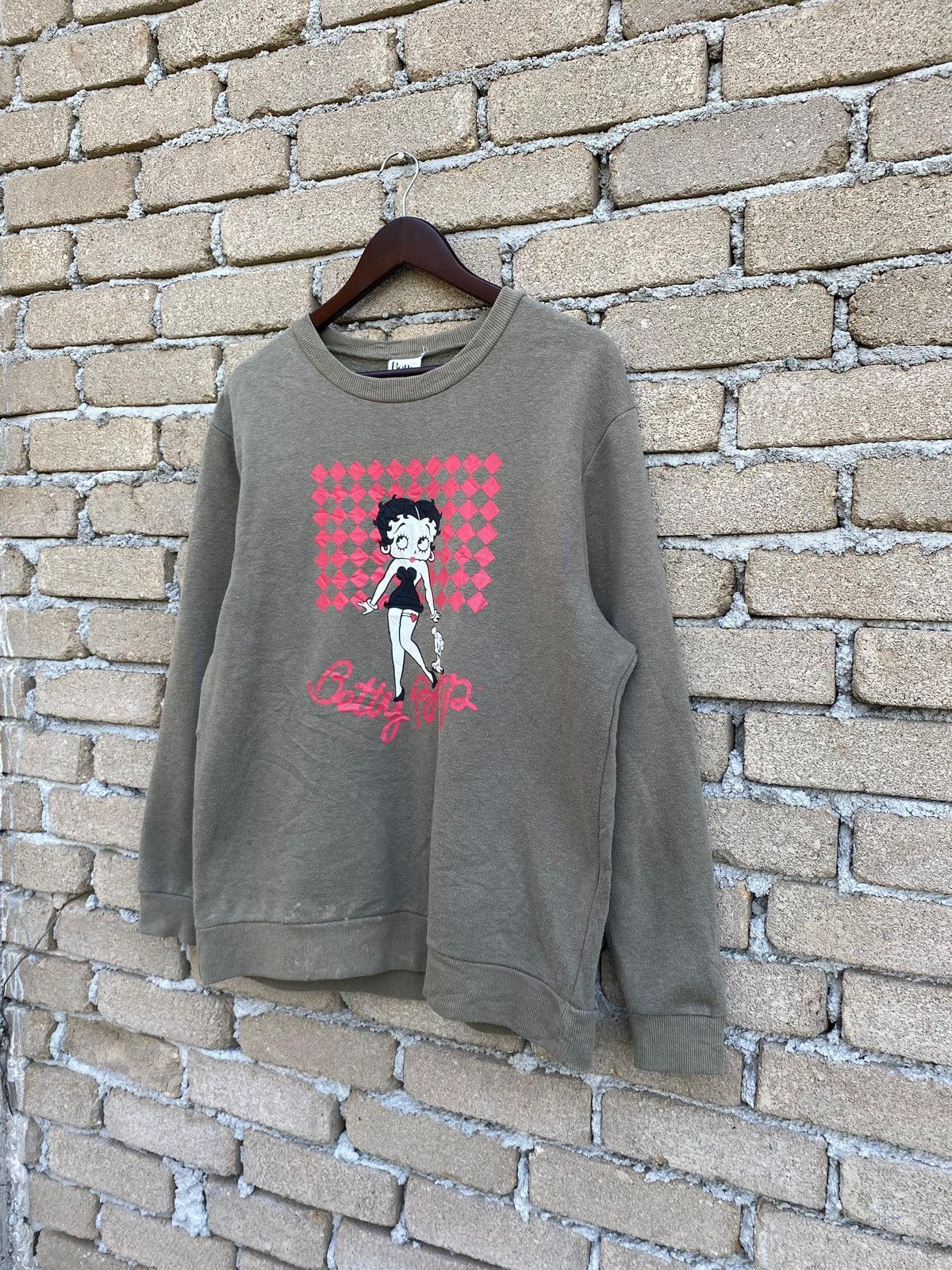Vintage Vintage Betty Boop Crewneck Sweatshirt Size US L / EU 52-54 / 3 - 4 Thumbnail