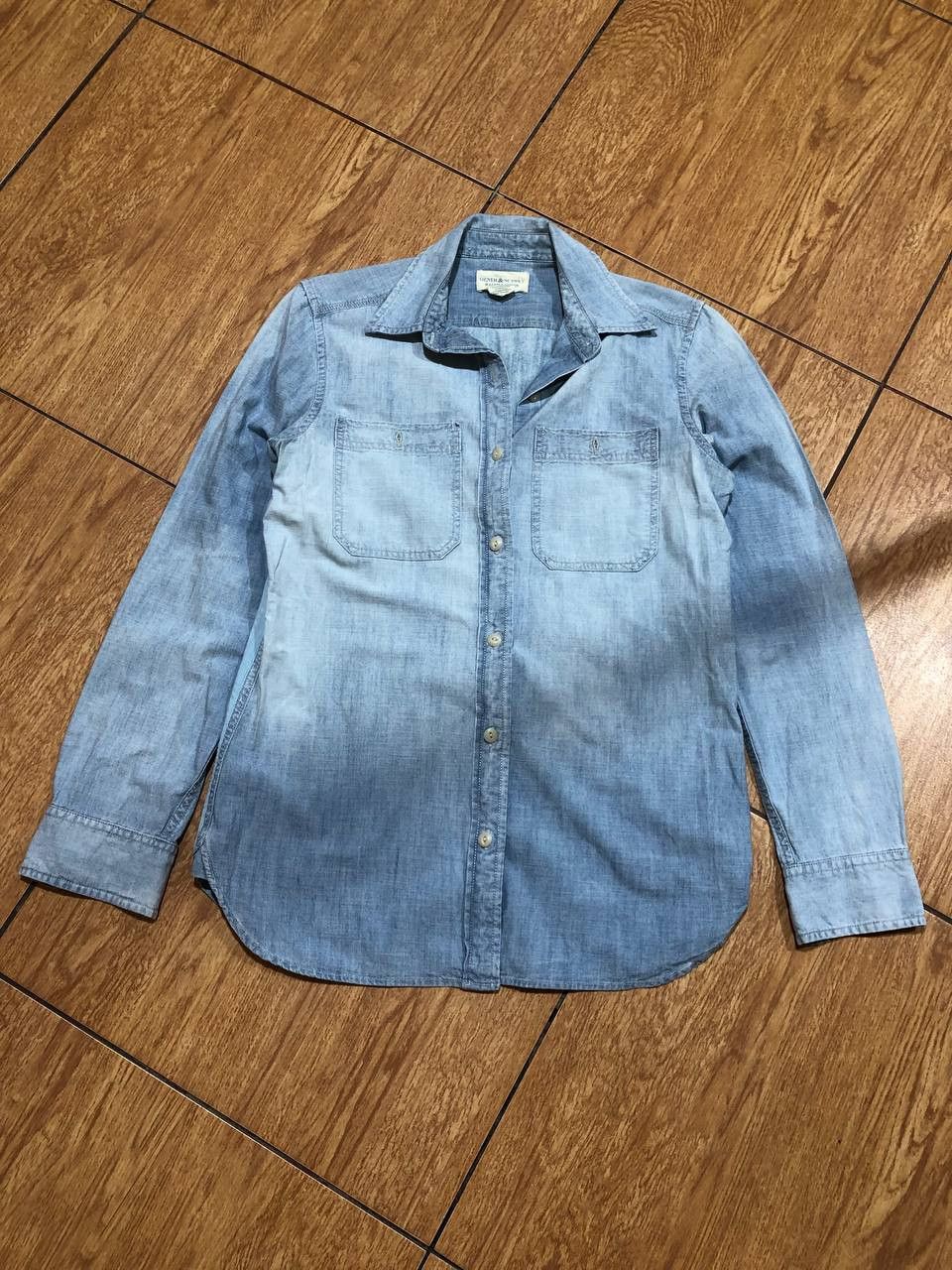 Denim & Supply Ralph Lauren Denim & Supply Ralph Lauren light Shirt Paisley Back Print Size US XS / EU 42 / 0 - 5 Thumbnail