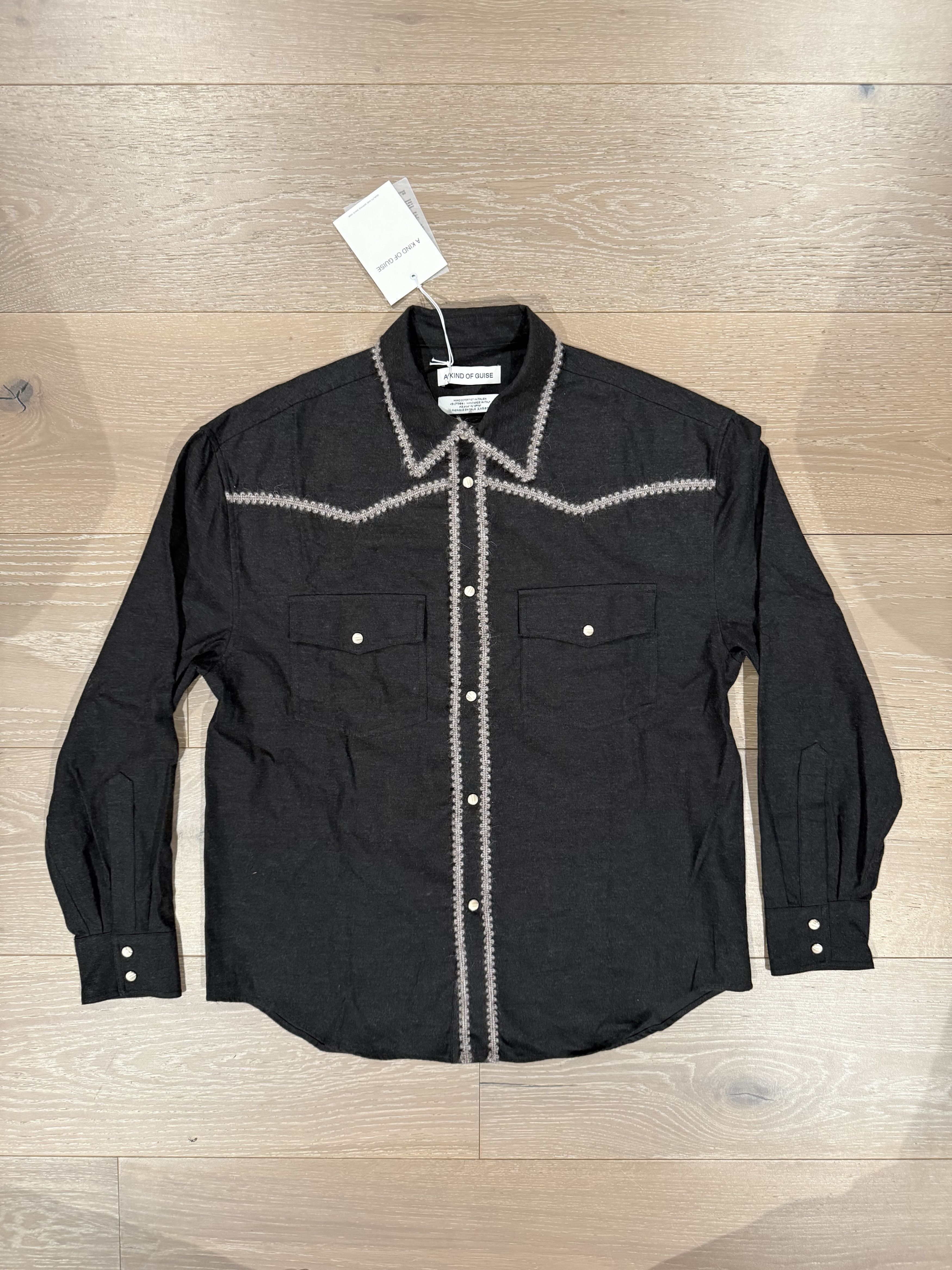 A Kind Of Guise 💚 AW25 A Kind Of Guise Exclusive Yahi Shirt Dark Umber NEW Size US S / EU 44-46 / 1 - 10 Thumbnail