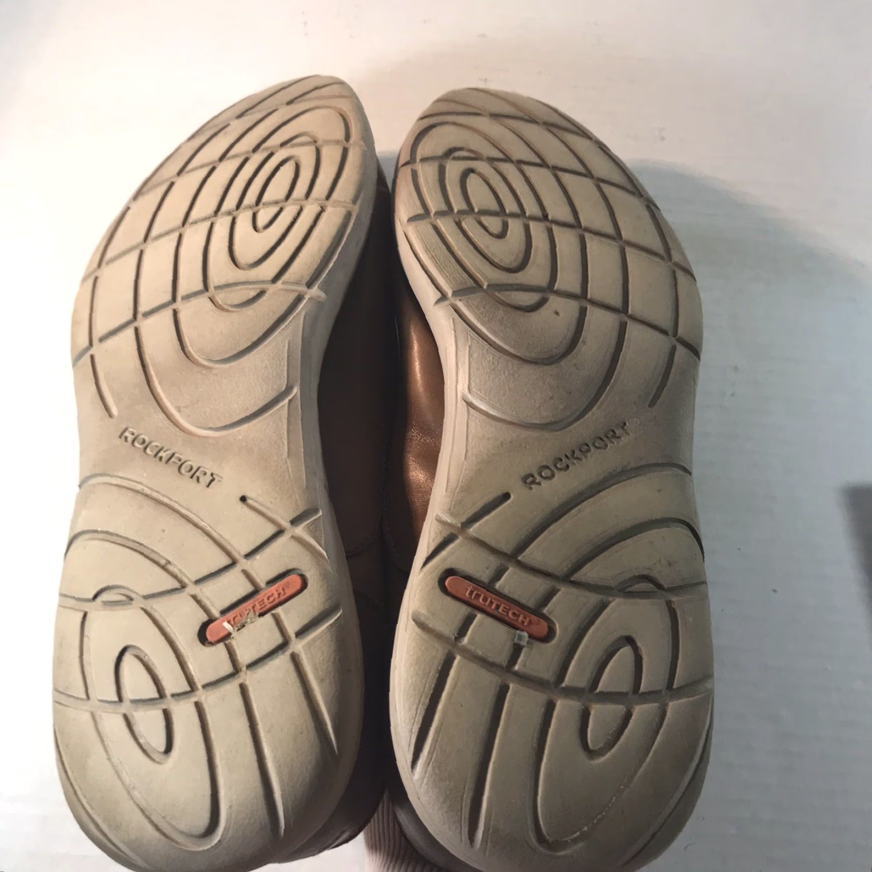 Rockport VINTAGE Rockport Leather Loafers Women's Light Brown Casual Flats Size 10 Size US 10 / IT 40 - 8 Thumbnail