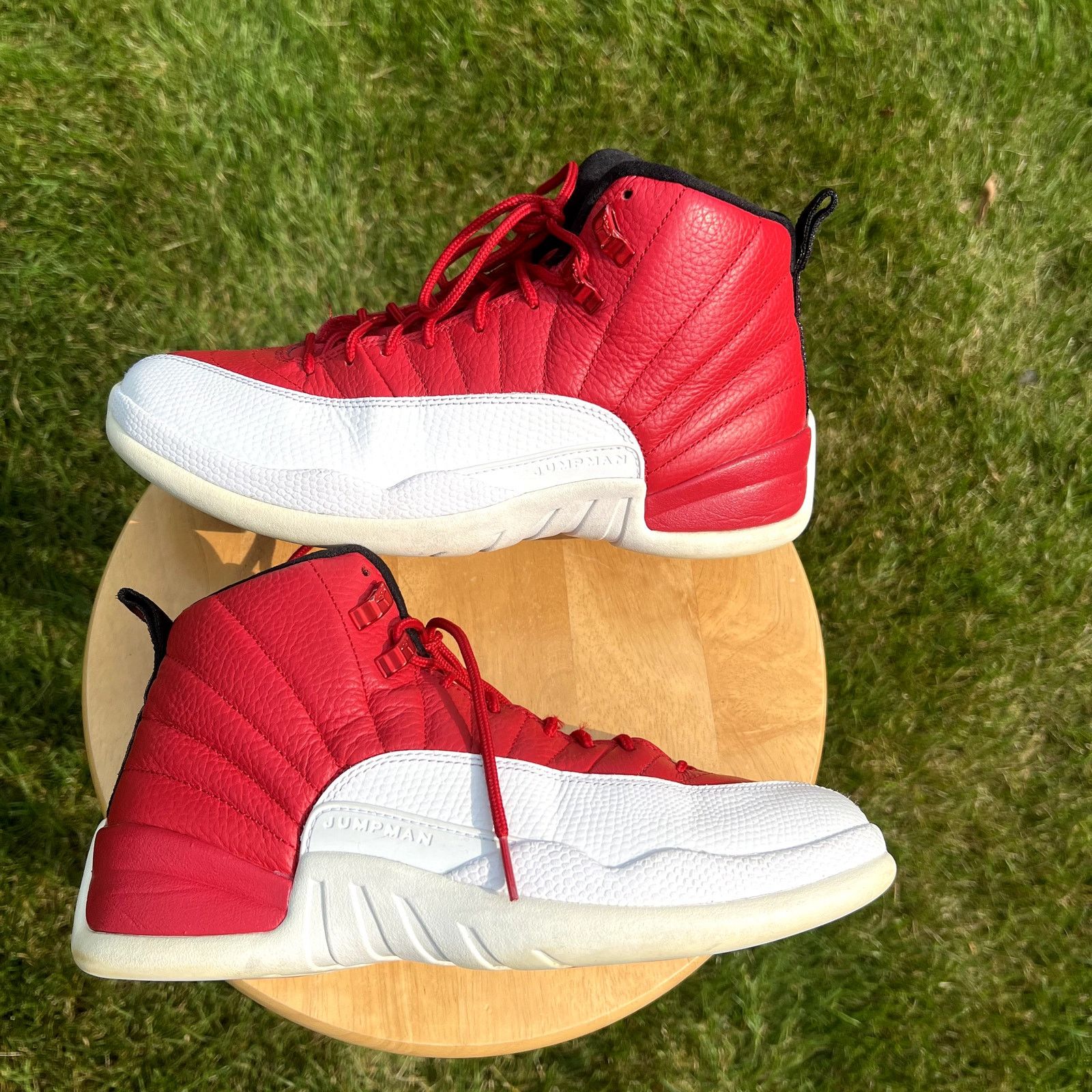 Jordan Brand × Nike Nike Air Jordan 12 Retro Gym Red Men's Shoes - Size 9 Size US 9 / EU 42 - 3 Thumbnail