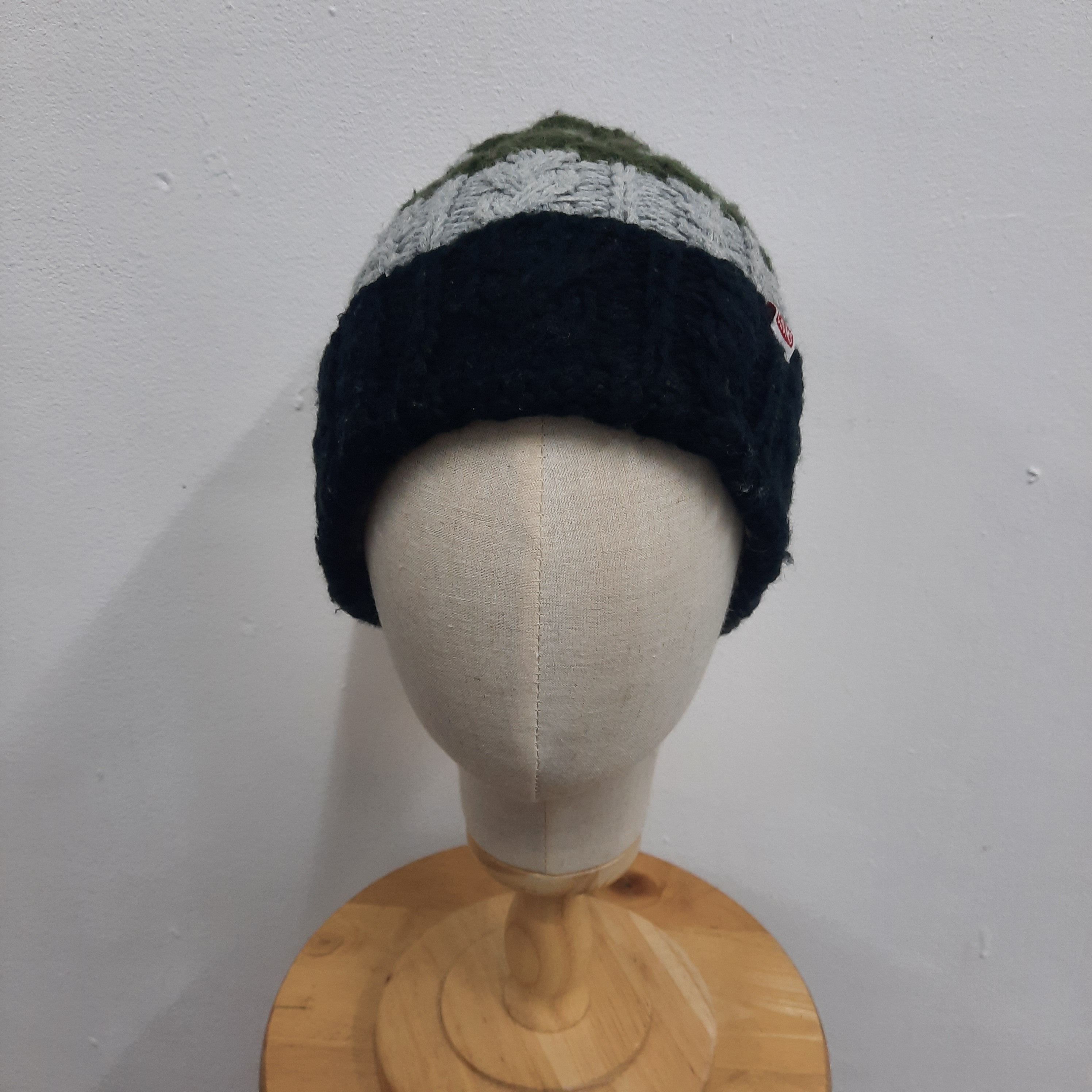 Chums 🐧Japanese brand chums outdoor stripes knit beanie hat Size ONE SIZE - 2 Thumbnail