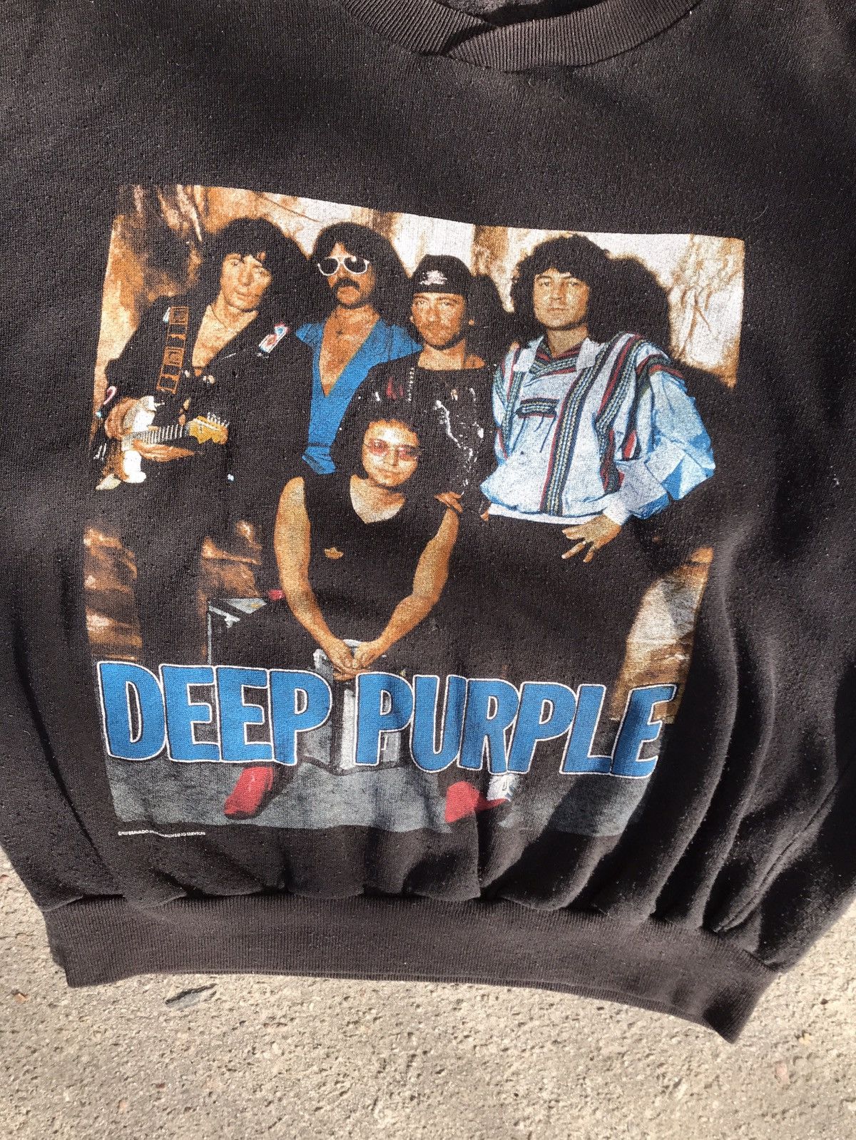 Vintage Vintage 1987 Deep Purple The House Of Blue Light Tour Rare Size US M / EU 48-50 / 2 - 2 Thumbnail