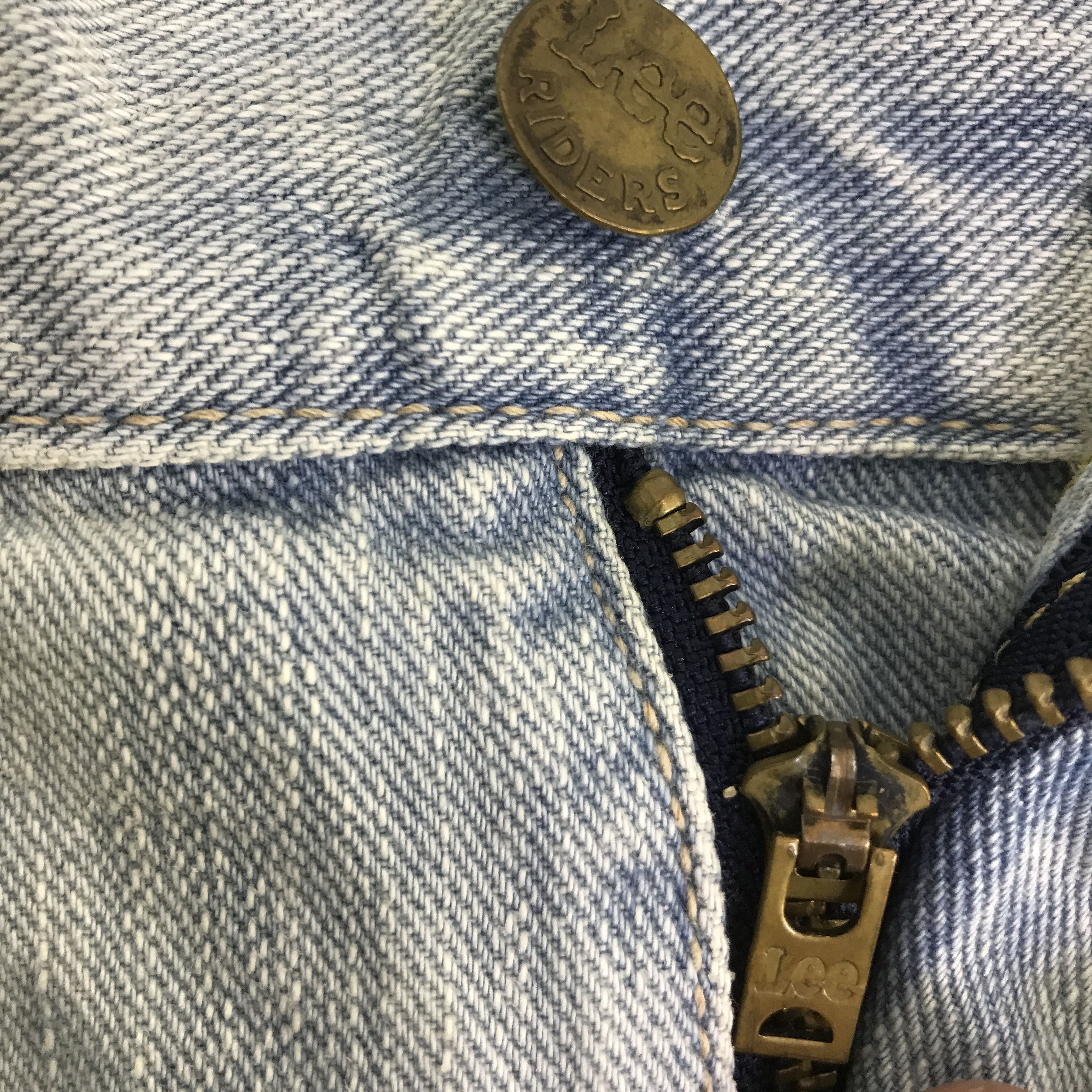 Lee LEE DISTRESSED LIGHT WASH DENIM PANTS K14B12 Size US 28 / EU 44 - 15 Thumbnail