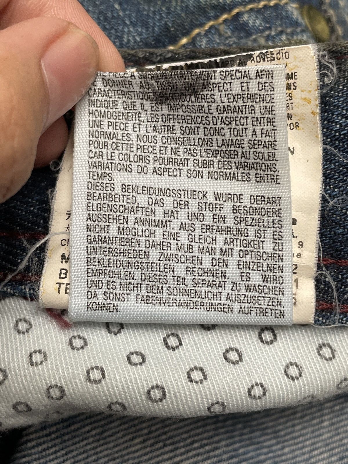 Diesel × If Six Was Nine Vintage Brand Diesel Made in Italy Jeans 2000s Size US 28 / EU 44 - 14 Thumbnail