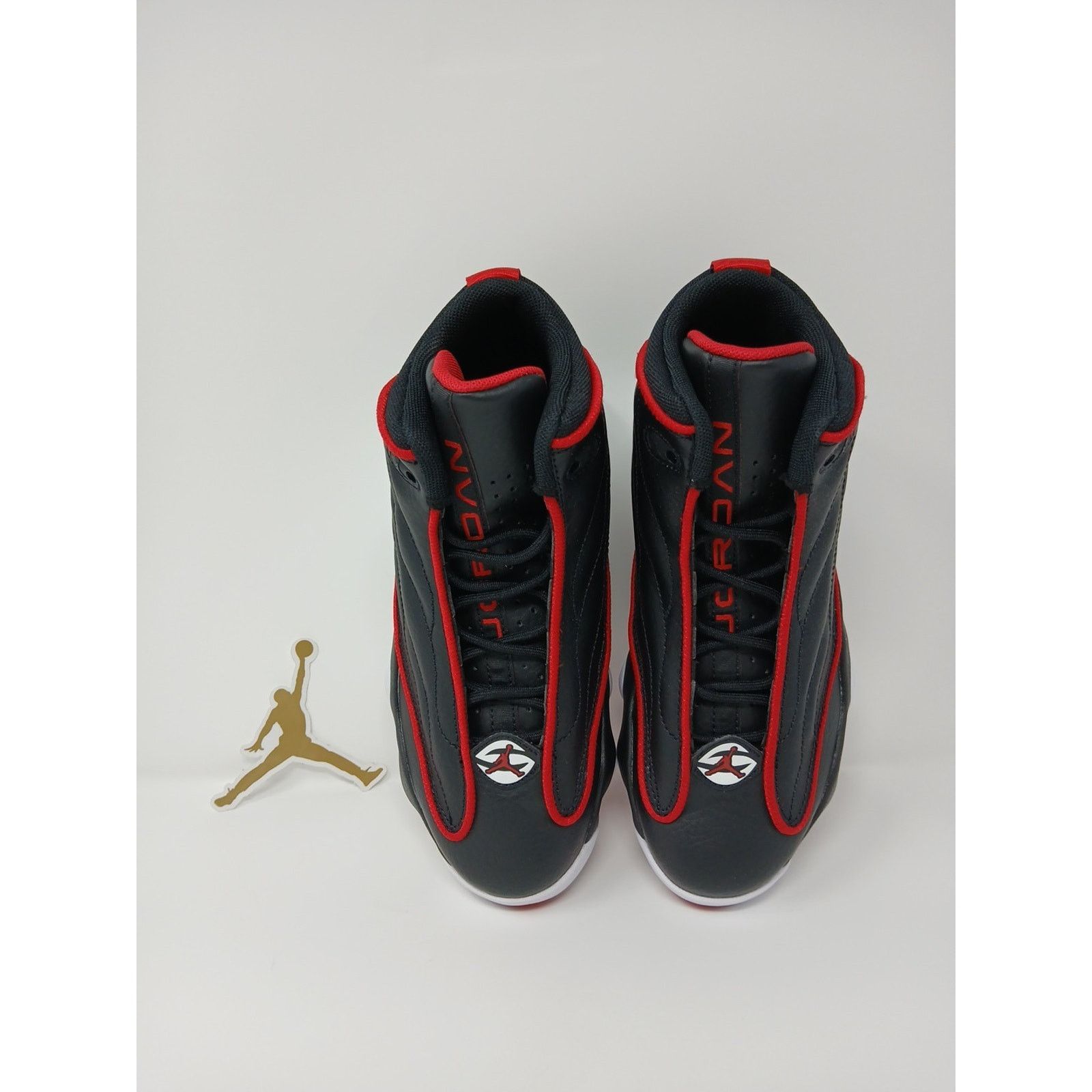 Jordan Brand Air Jordan Pro Strong Bred Black Sneakers, Size 5Y / 6.5W Size US 5 / EU 37 - 9 Thumbnail