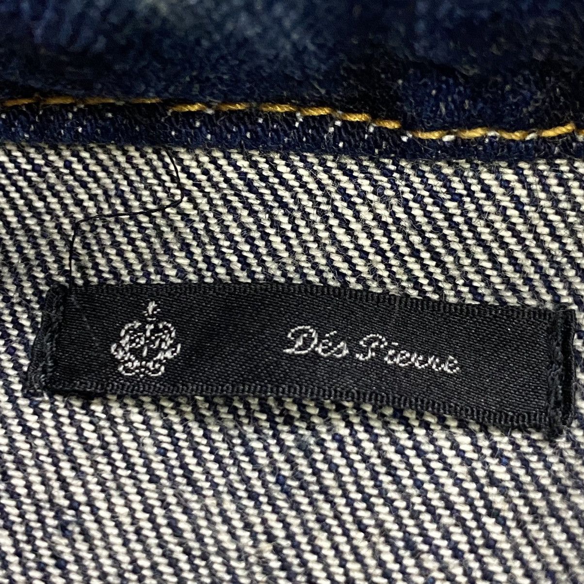 Japanese Brand Denim Bush Jacket Indigo Blue Size US S / EU 44-46 / 1 - 19 Thumbnail