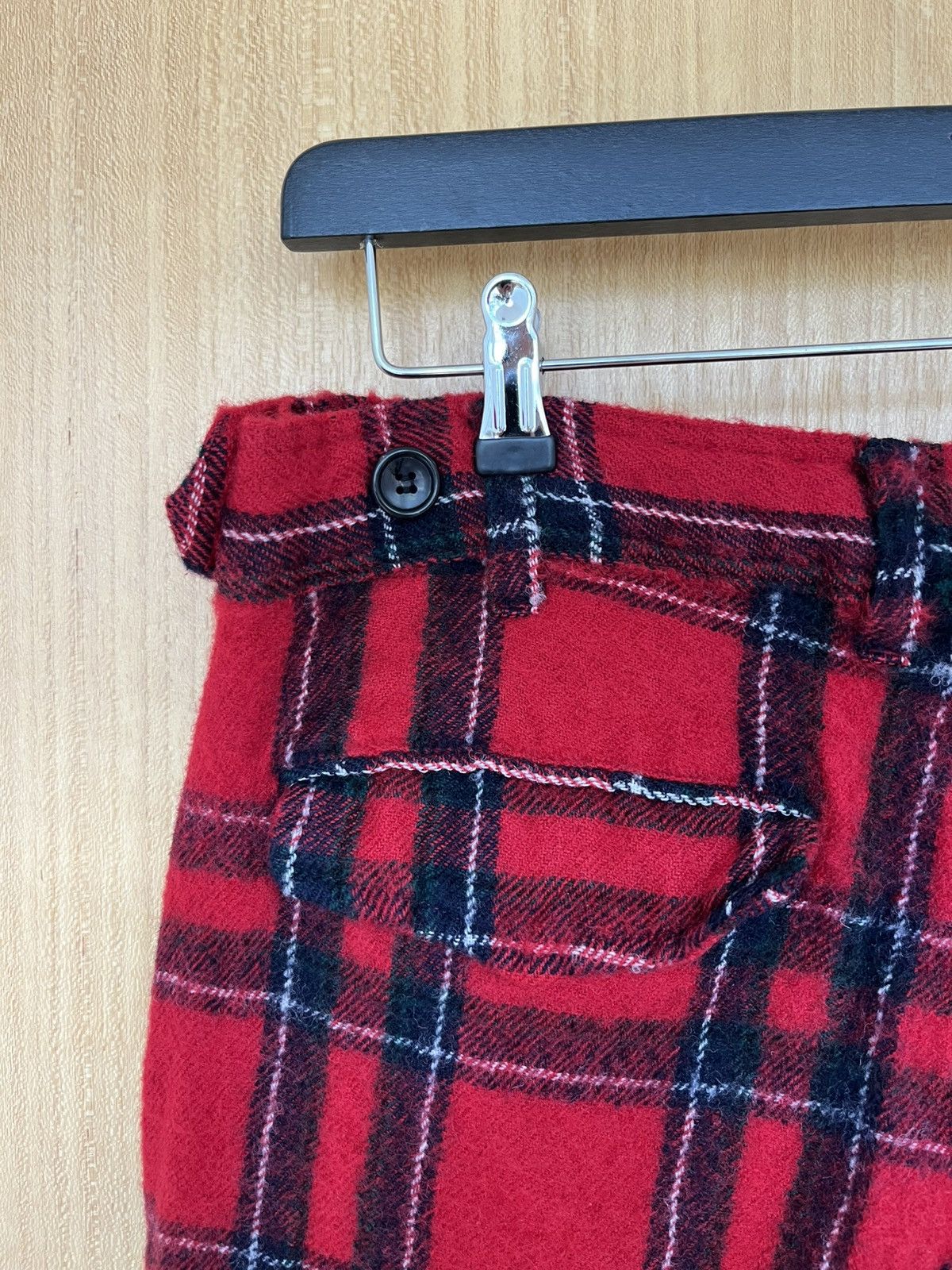 Comme des Garcons SHIRT BNWT COMME DES GARÇONS WOOL TARTEN TROUSERS M Size US 32 / EU 48 - 7 Thumbnail