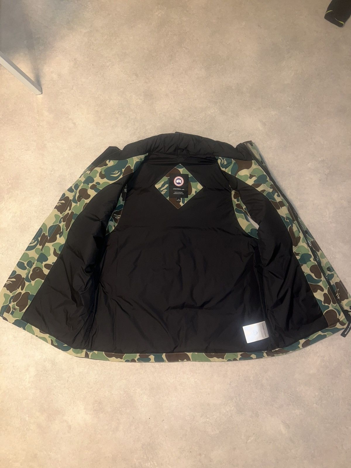 Bape × Canada Goose Bape X Canada Goode Vest ABC Green Size US M / EU 48-50 / 2 - 8 Thumbnail