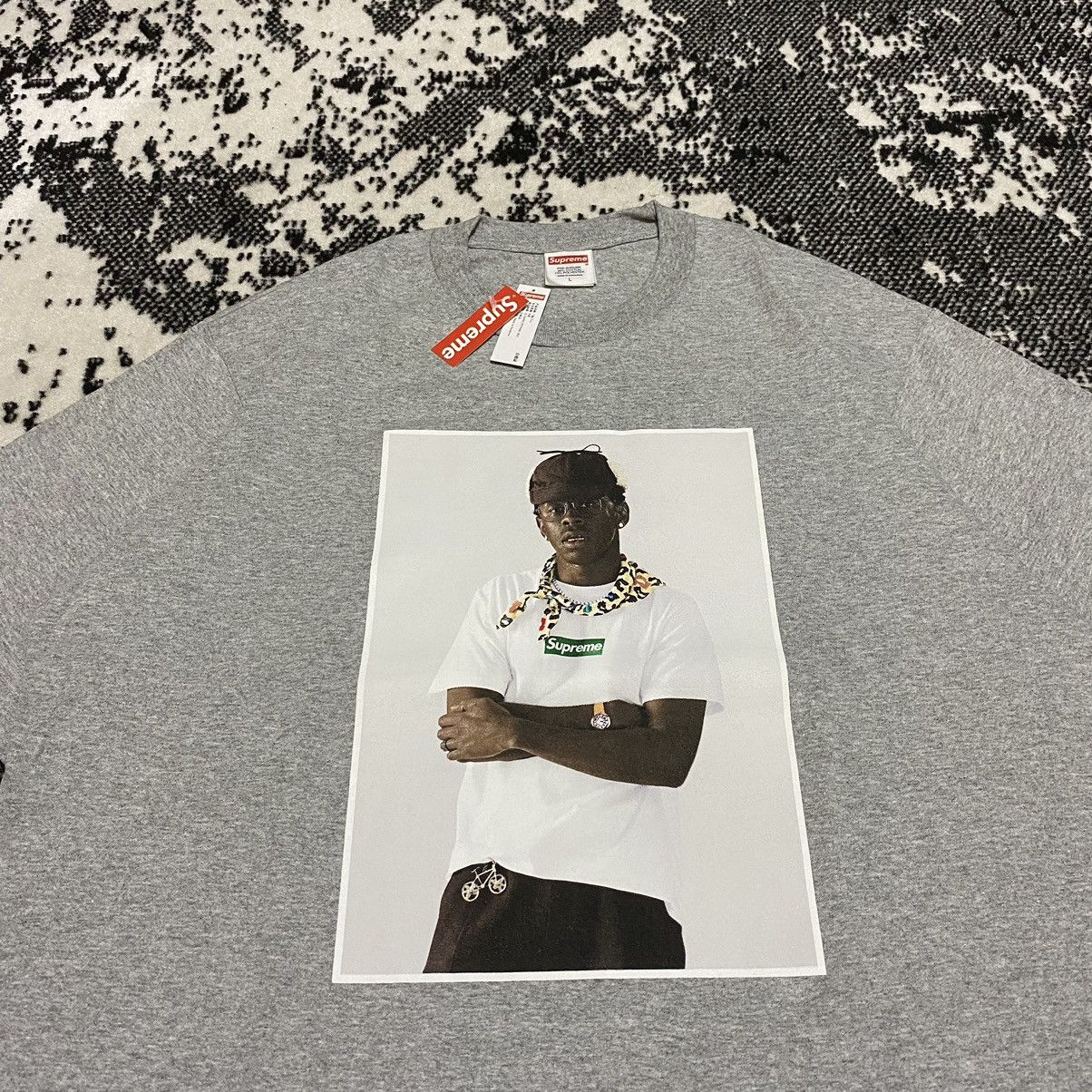 Supreme × Tyler The Creator SUPREME x TYLER THE CREATOR TEE GRAY Size US L / EU 52-54 / 3 - 4 Thumbnail