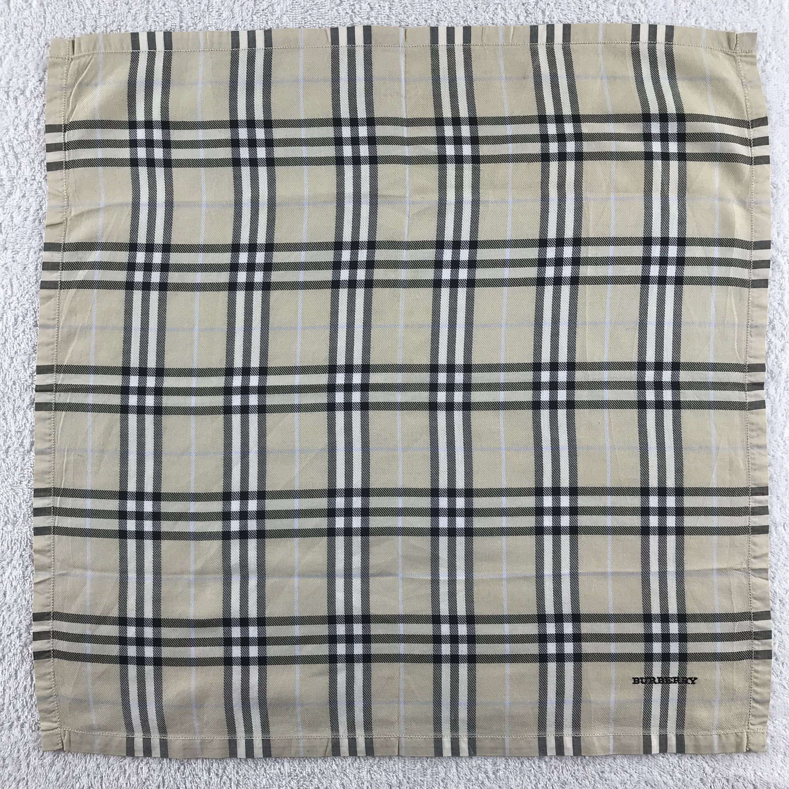 Burberry × Vintage Burberry Neckerchief / Bandana / Handkerchief Size ONE SIZE - 3 Thumbnail