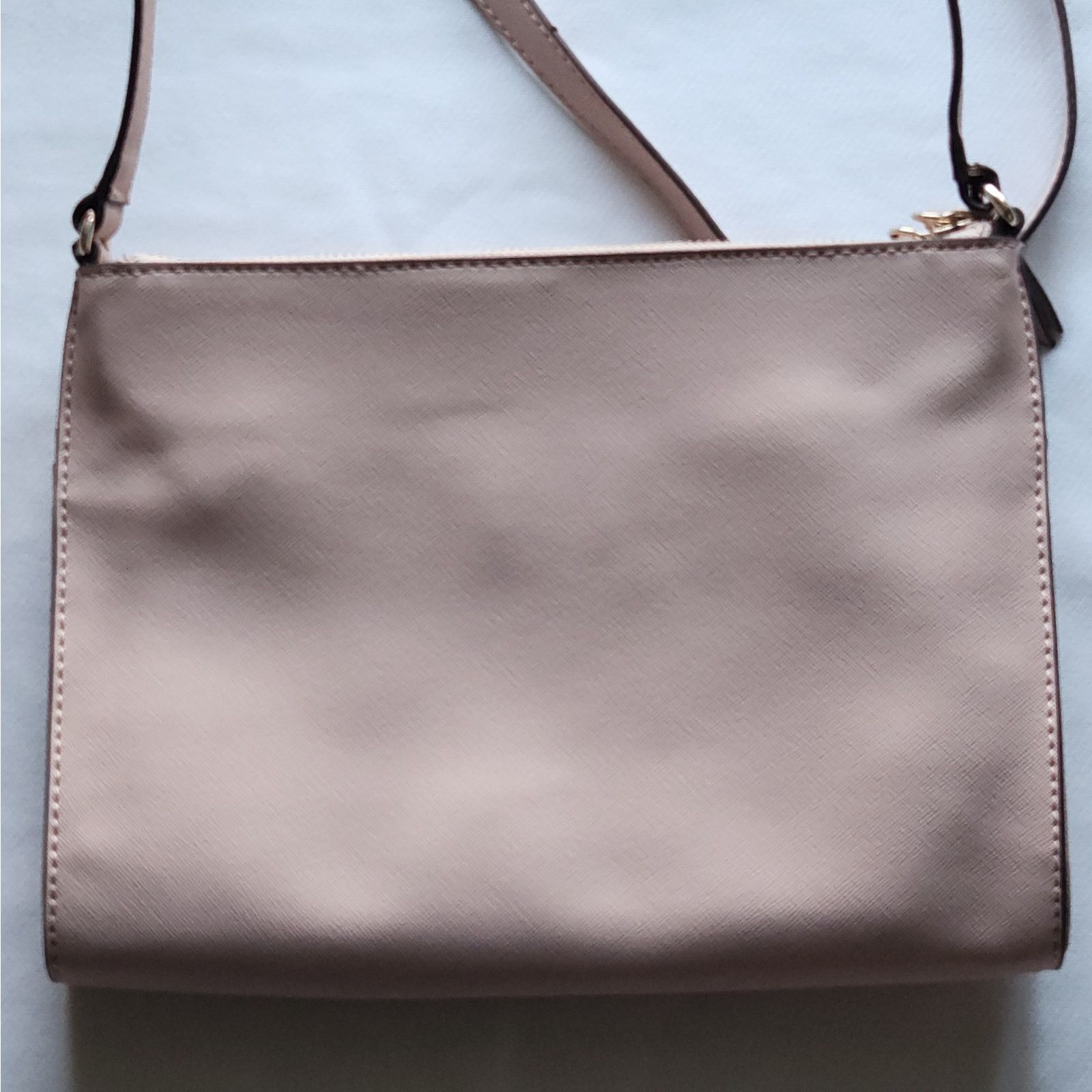 DKNY DKNY Pink Bag Tan Bryant Park TZ CBO Crossbody Purse Size ONE SIZE - 3 Thumbnail
