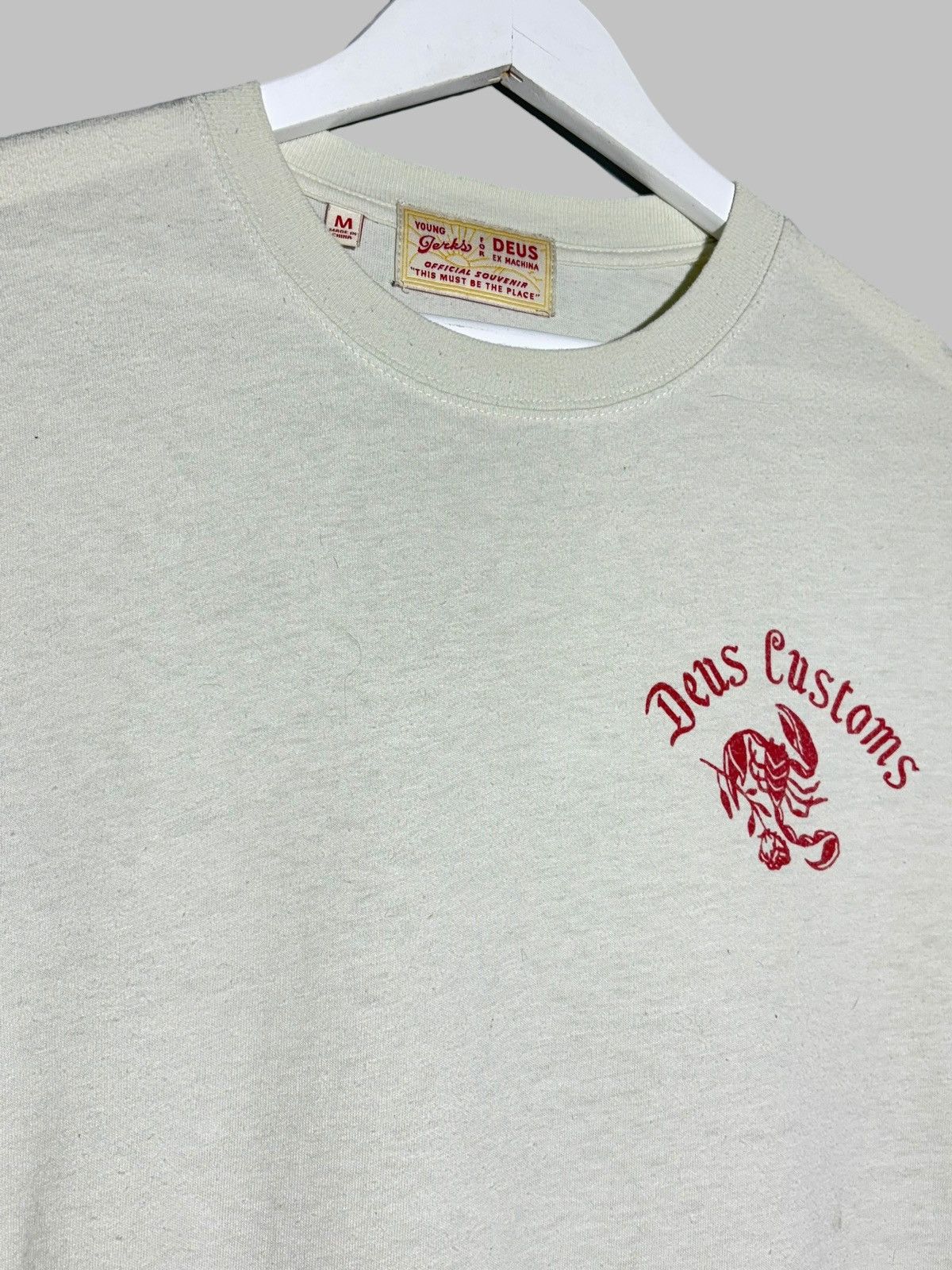 Deus Ex Machina Deus Ex Machina Streetwear White T-Shirt Size US M / EU 48-50 / 2 - 4 Thumbnail