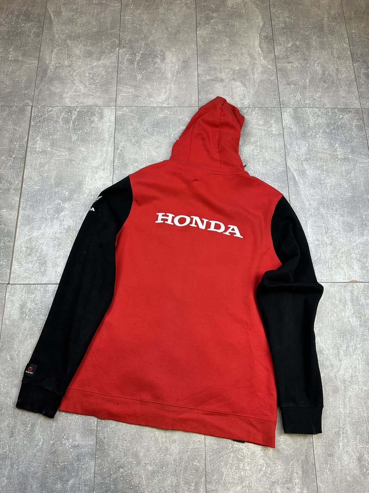 Honda Red/Black Honda Overprint Logo Hoodie Size US XXL / EU 58 / 5 - 14 Thumbnail