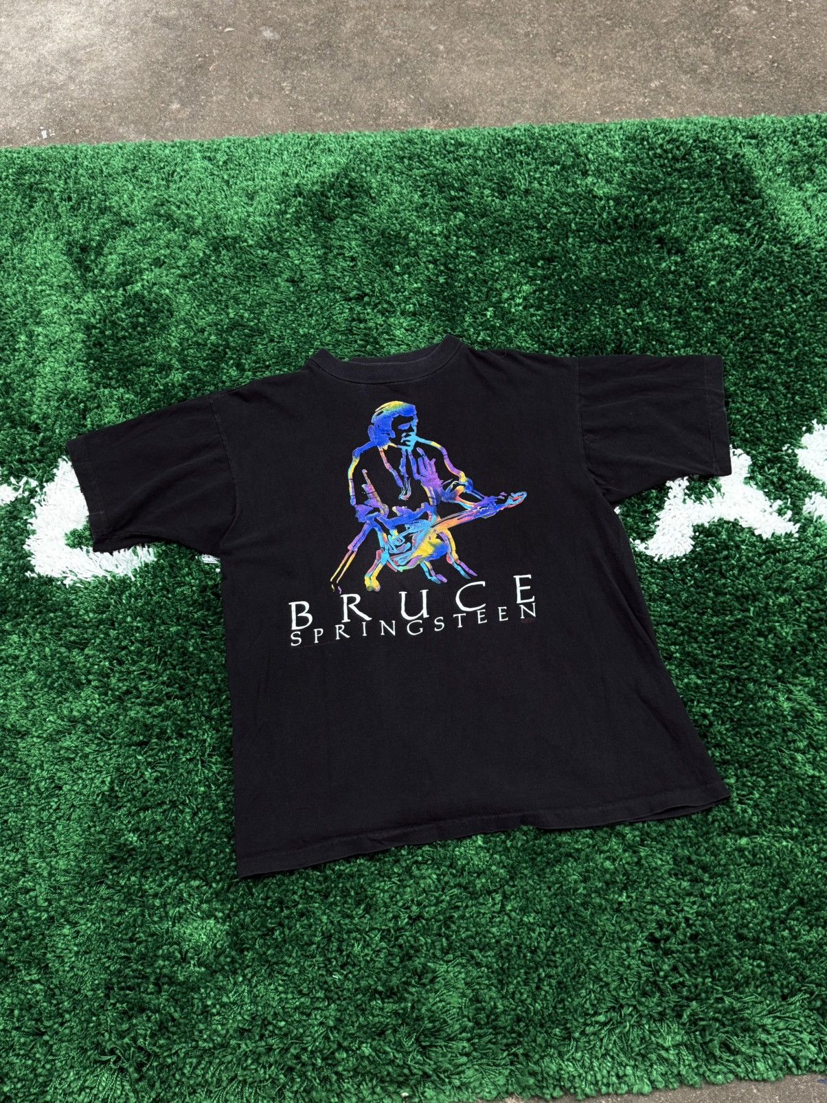 Vintage 1993 Vintage Bruce Springsteen World Tour Psychedelic XL Size US XL / EU 56 / 4 - 1 Thumbnail