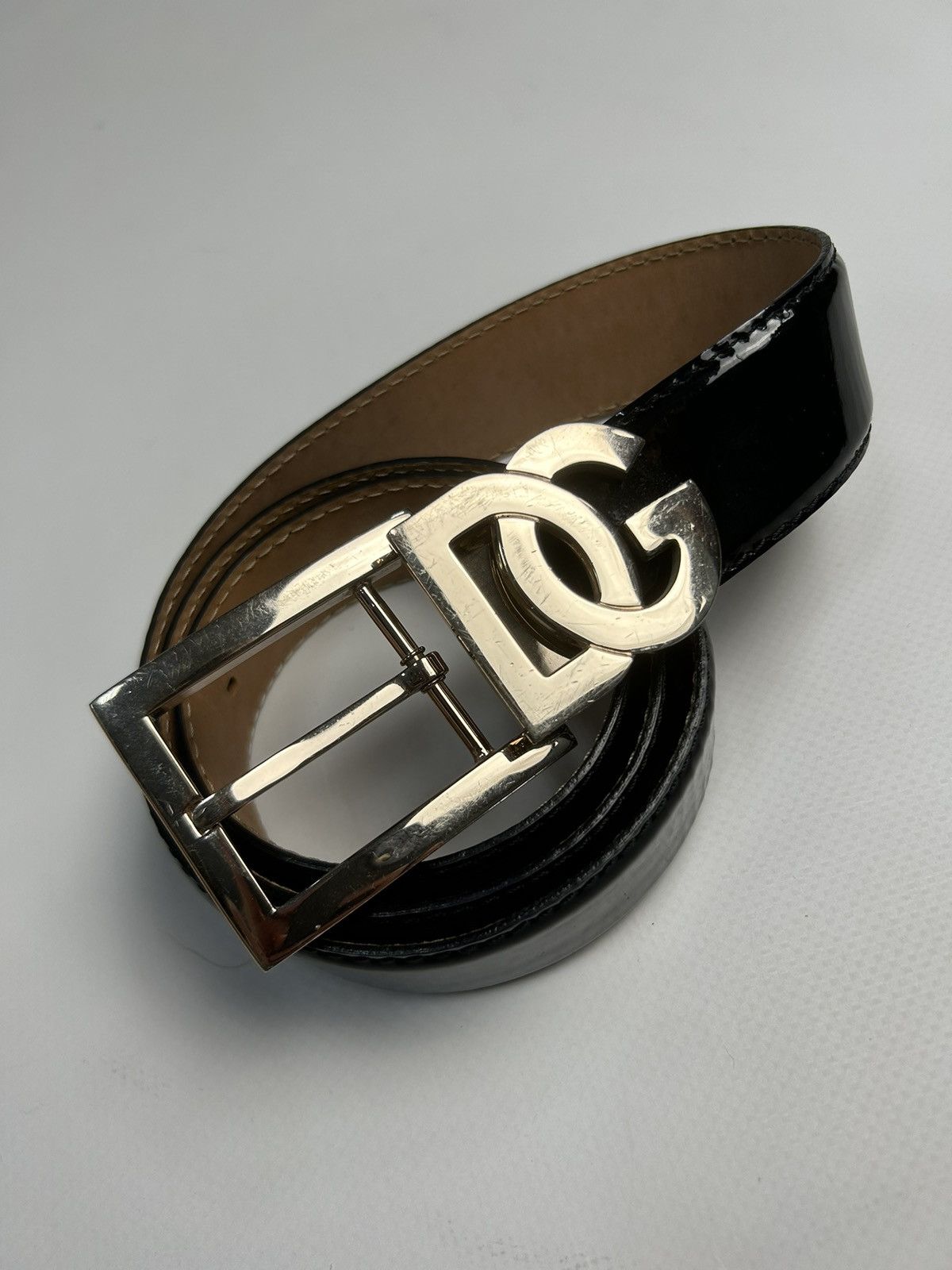 Dolce & Gabbana Vintage Dolce&Gabbana Gold Logo Belt Size ONE SIZE - 1 Thumbnail