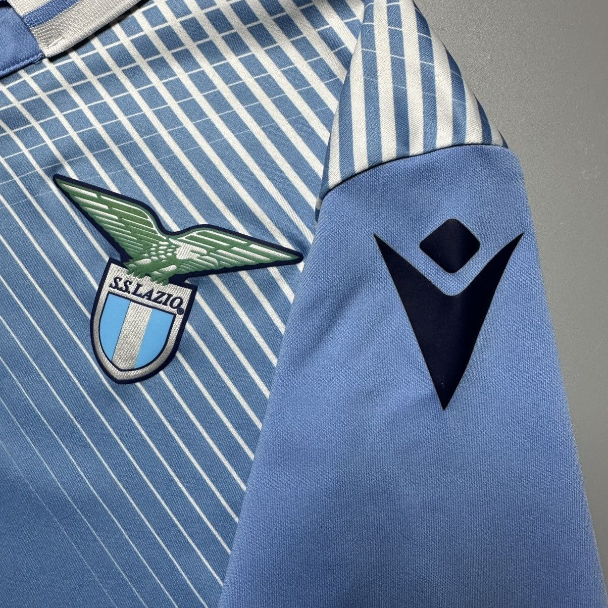 Macron LAZIO MACRON 2020/2021 FOOTBALL HOME JERSEY #10 LUIS ALBERTO Size US L / EU 52-54 / 3 - 6 Thumbnail