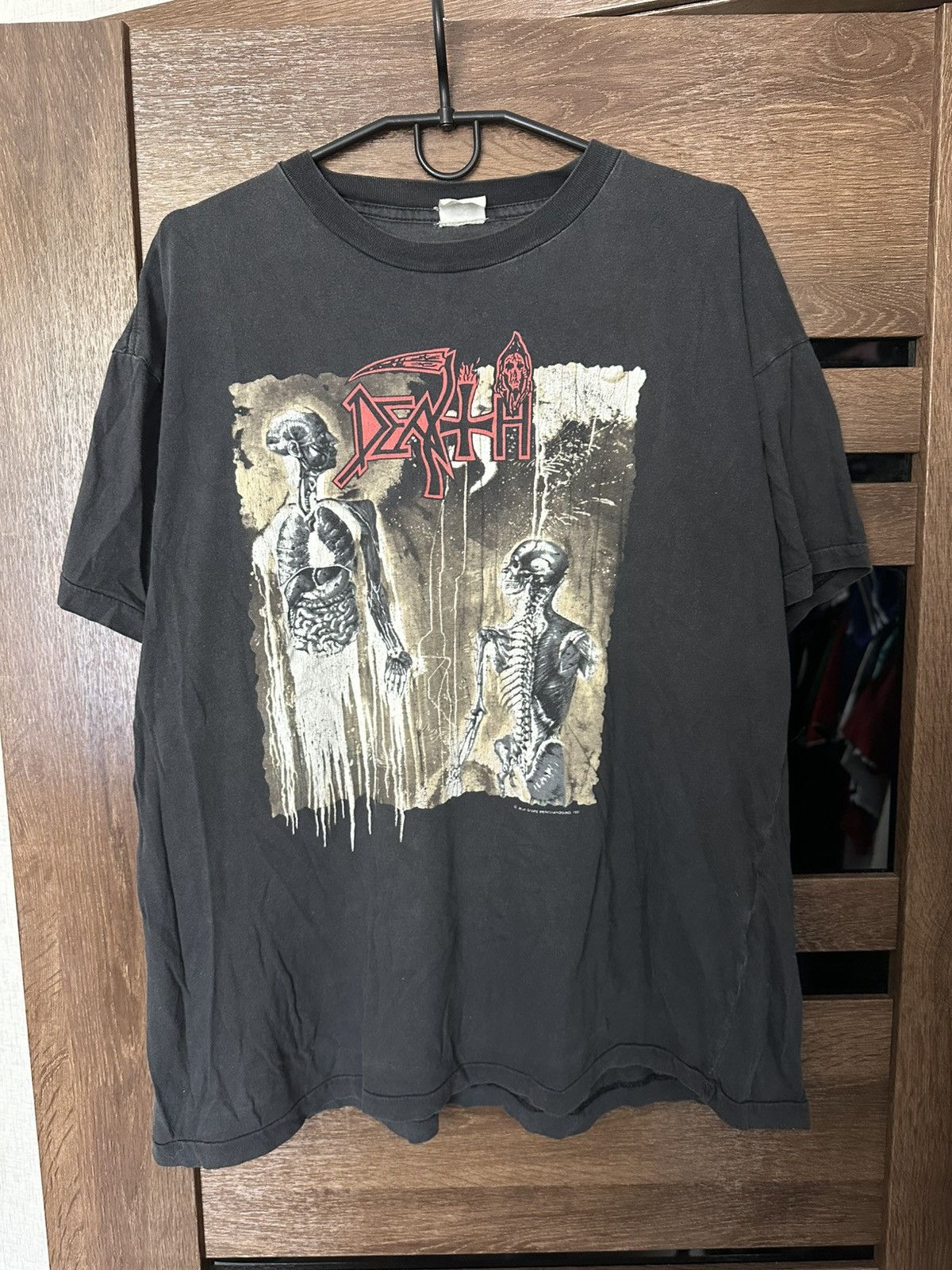 Band Tees 1991 Death Human Vintage Band Rock T-Shirt Tee Size US L / EU 52-54 / 3 - 1 Thumbnail
