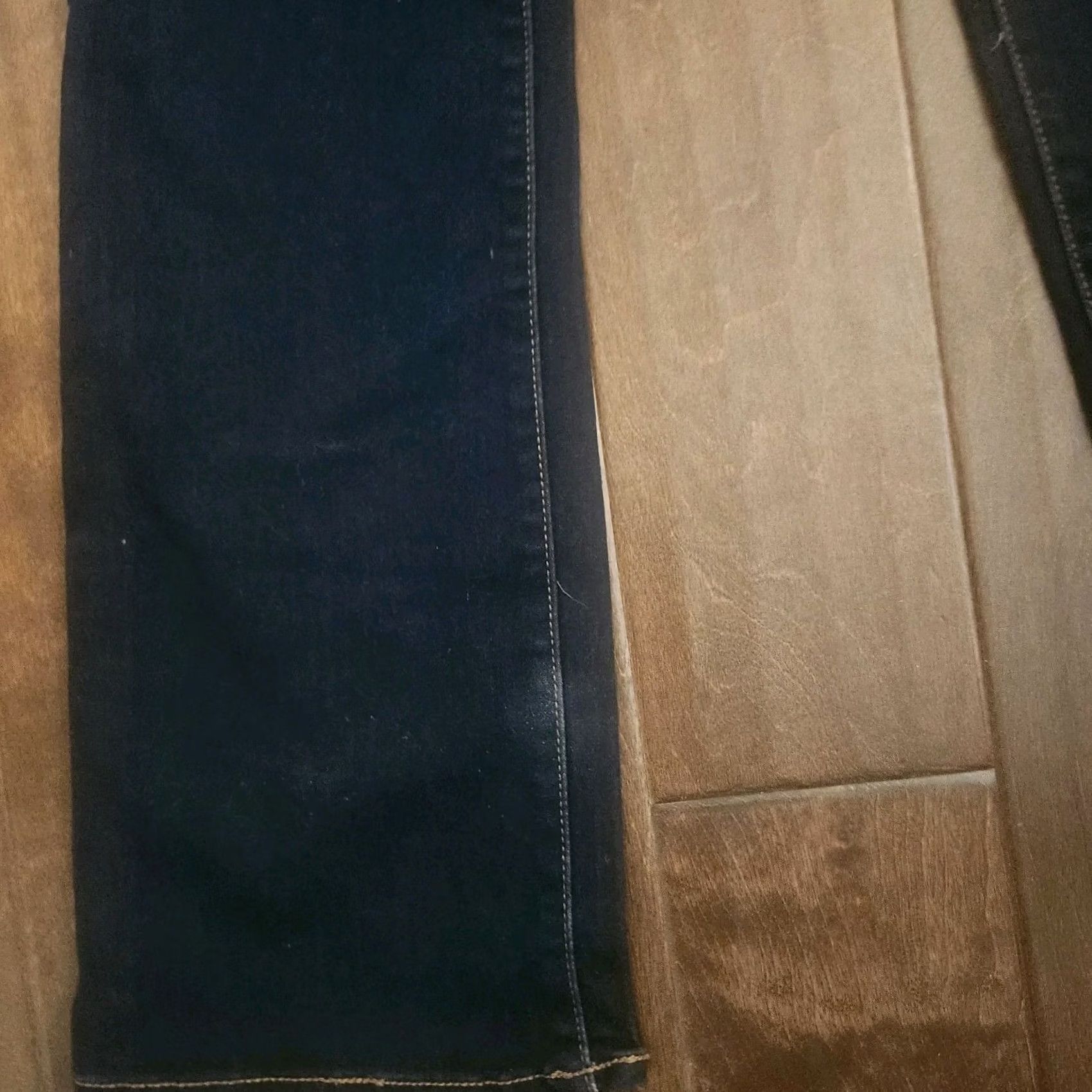 Vintage No Boundaries Bootcut Jeans Womens Size 11 Dark Wash Stretch Denim Pants Jeans Bootcut Womens Size 11 Blue Regular Tee? Size 32" / US 10 / IT 46 - 3 Thumbnail