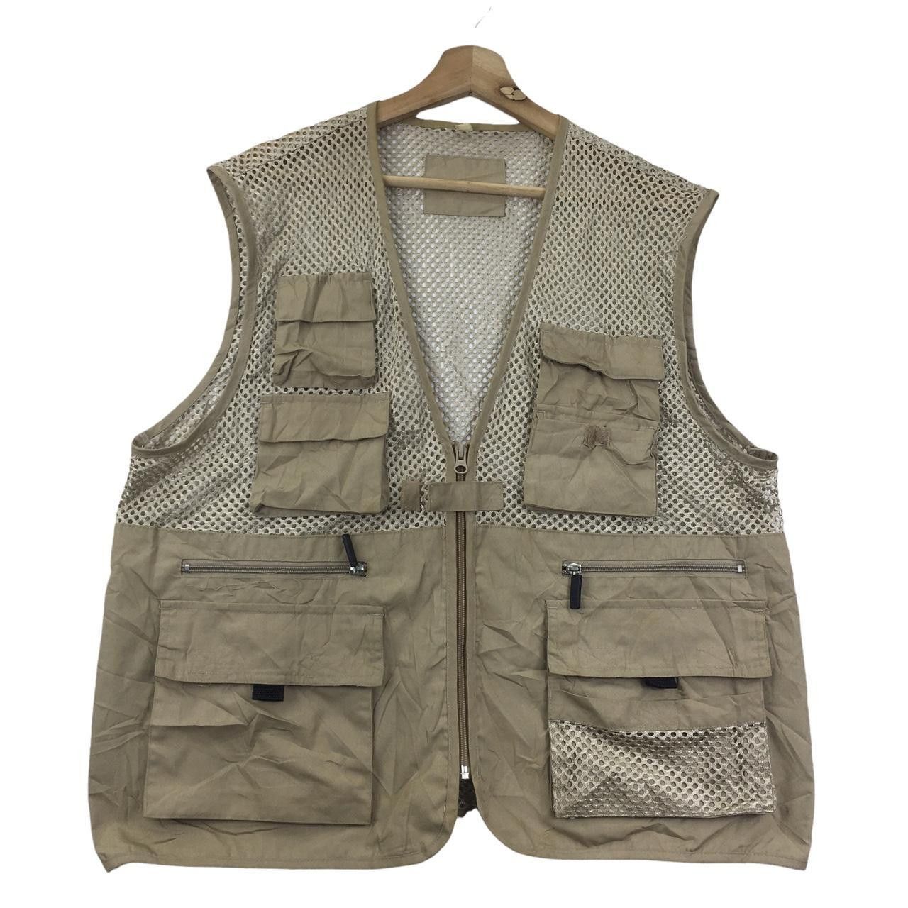 Vintage Vtg 80’ FISHING GEAR Tactical Jacket Banff Outdoor Vest Size US L / EU 52-54 / 3 - 1 Thumbnail