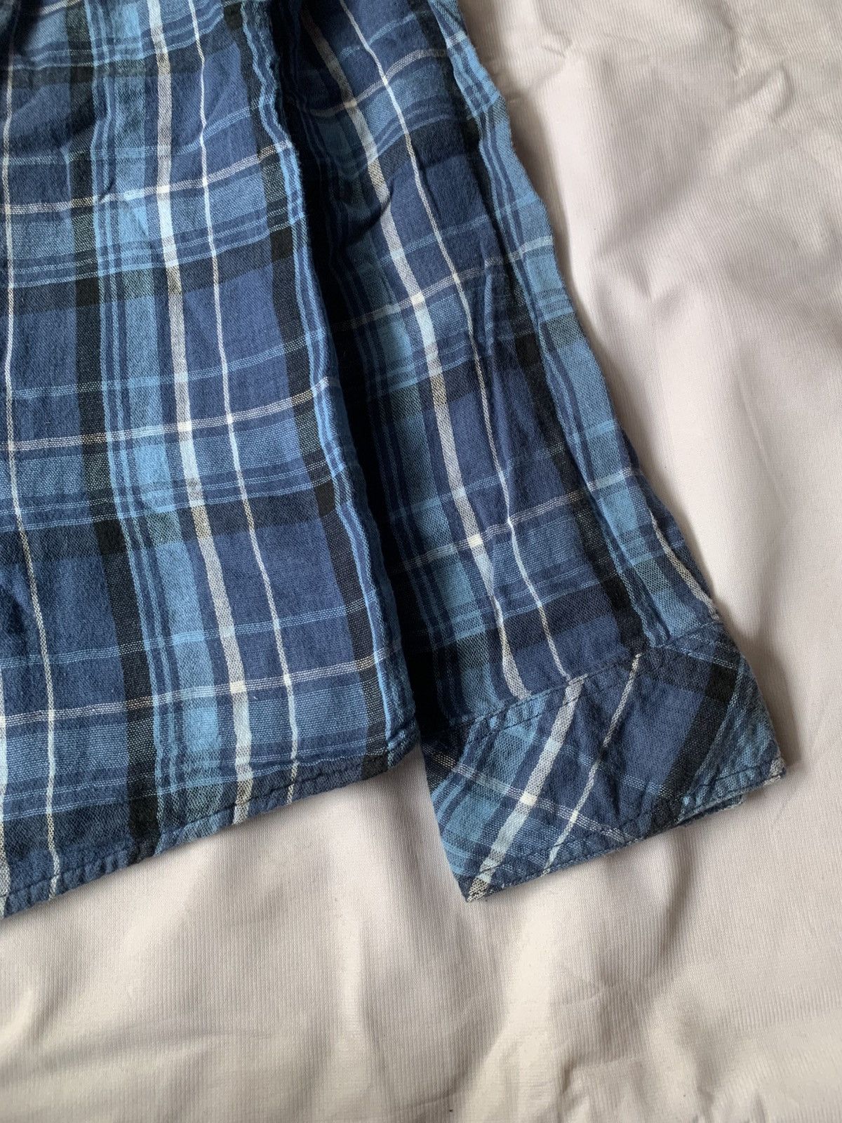 Japanese Brand Japanese Russ K Poem Plaid Flannel Size US XL / EU 56 / 4 - 2 Thumbnail
