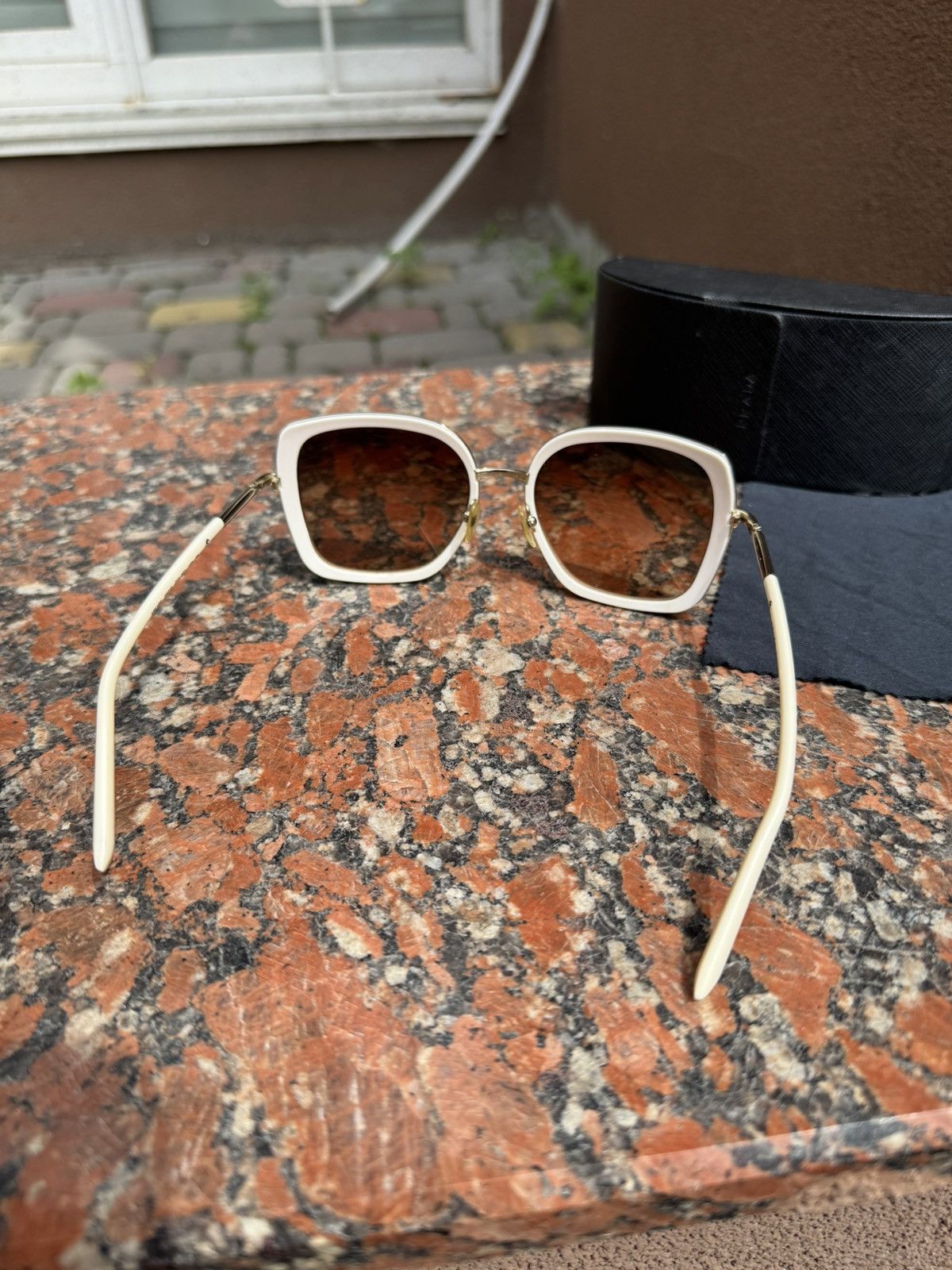 Prada Prada Sunglasses SPR 59M Designer Women’s Size ONE SIZE - 9 Thumbnail