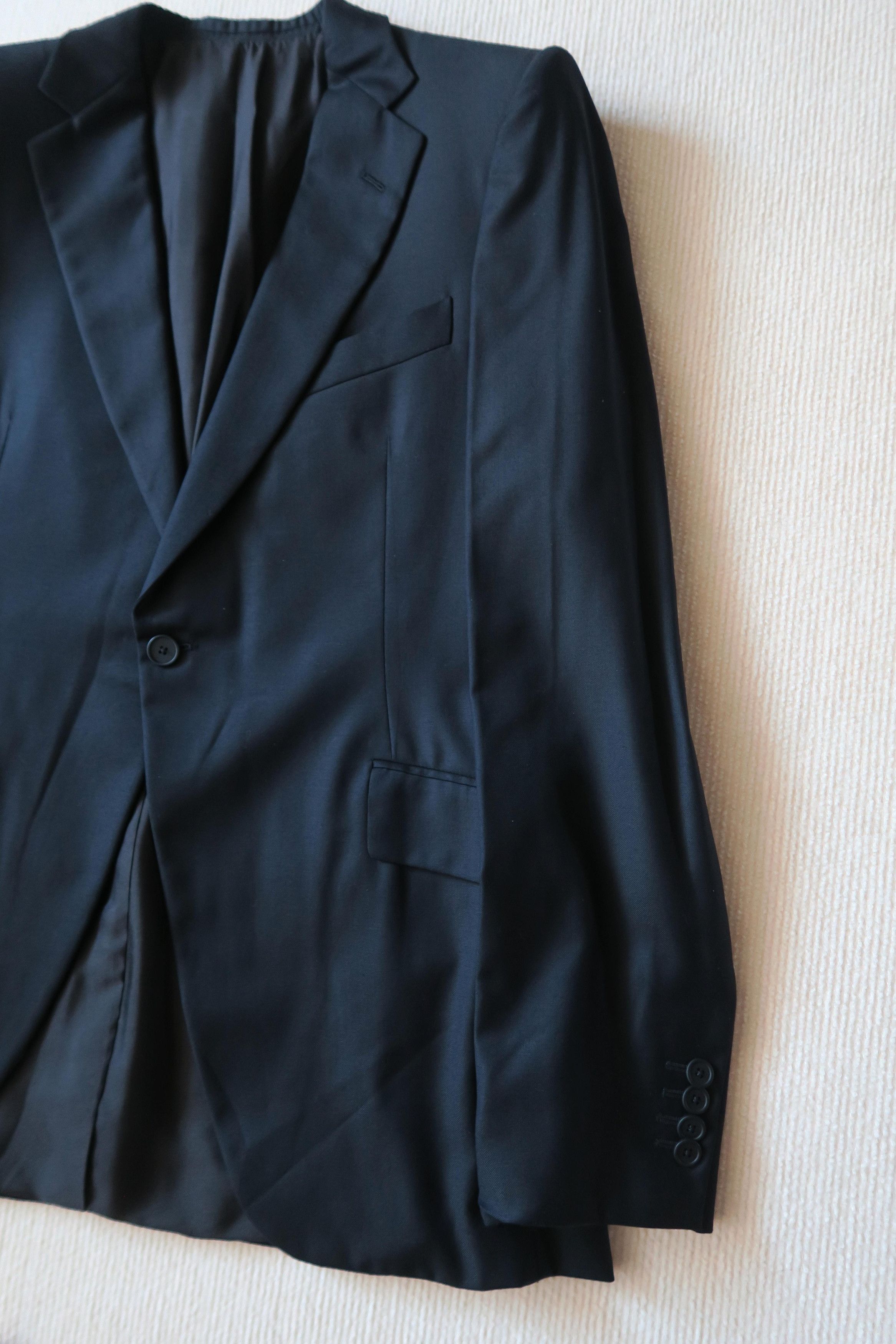 Bottega Veneta Bottega Veneta Black Suit Blazer Trousers Size 52R - 4 Thumbnail