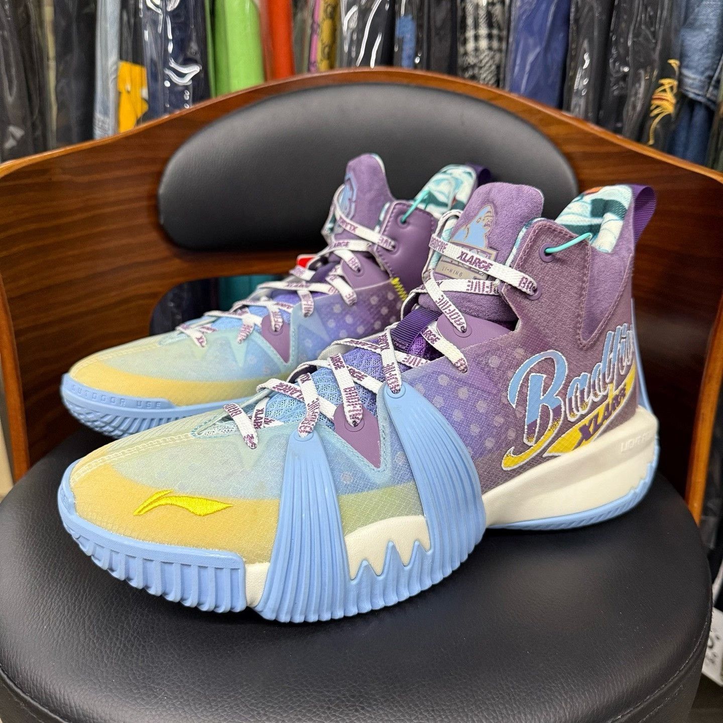 Li-Ning Li-Ning Collab Multi Lowtop Sneakers 43.5 Men Size US 10.5 / EU 43-44 - 1 Thumbnail