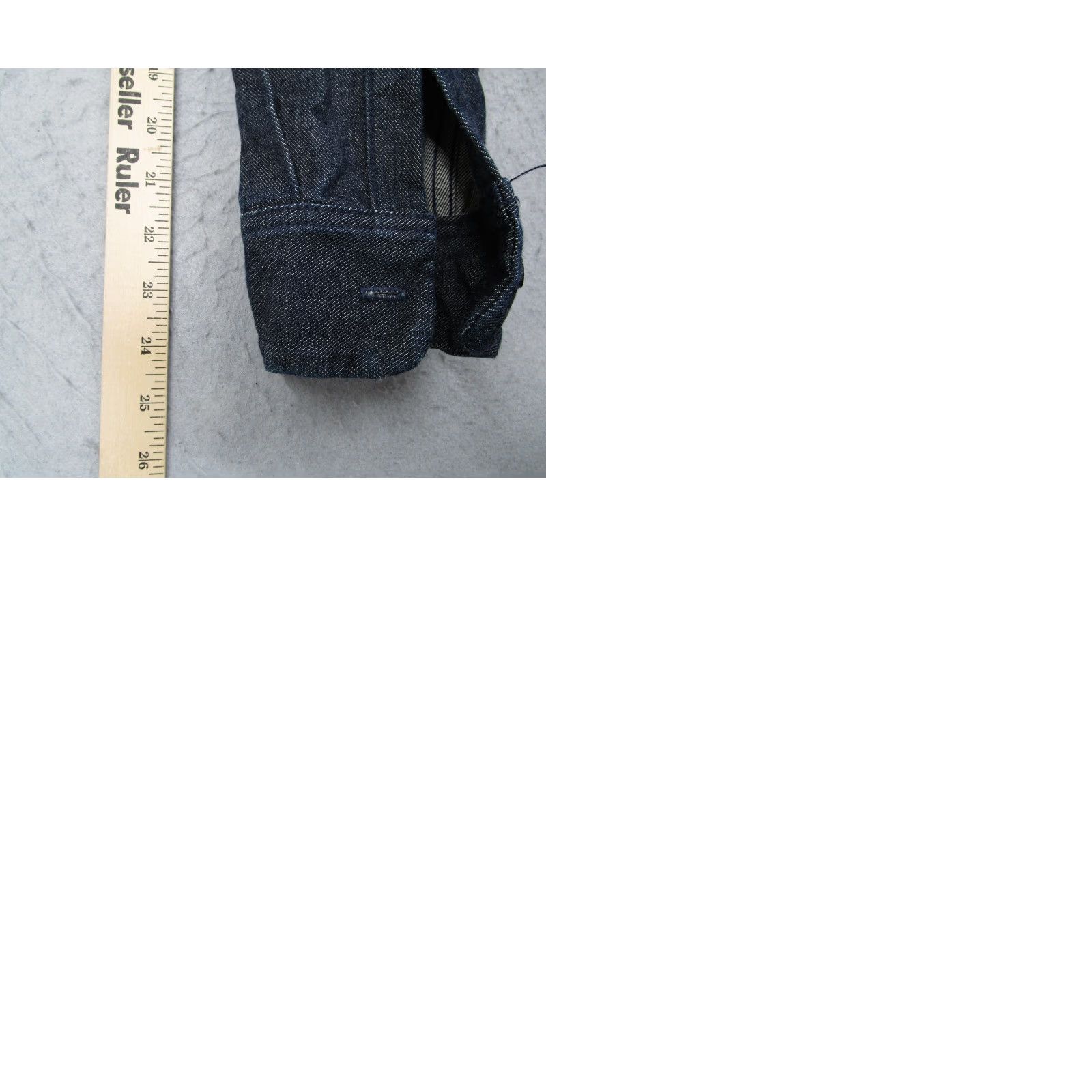 Denime SuperFunTime Jacket Mens Small Blue Japanese Selvedge Denim Button Up USA Size US S / EU 44-46 / 1 - 9 Thumbnail