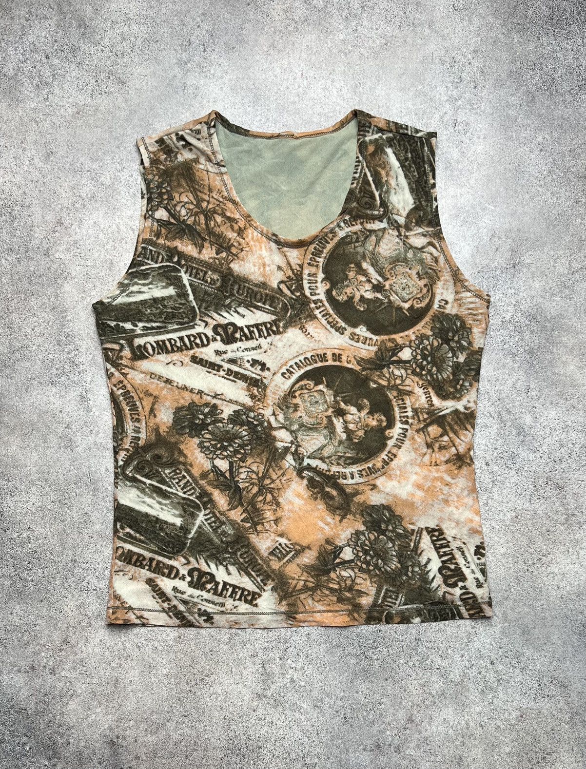 Vintage Vintage antique mesh tank top Size US S / EU 44-46 / 1 - 1 Thumbnail