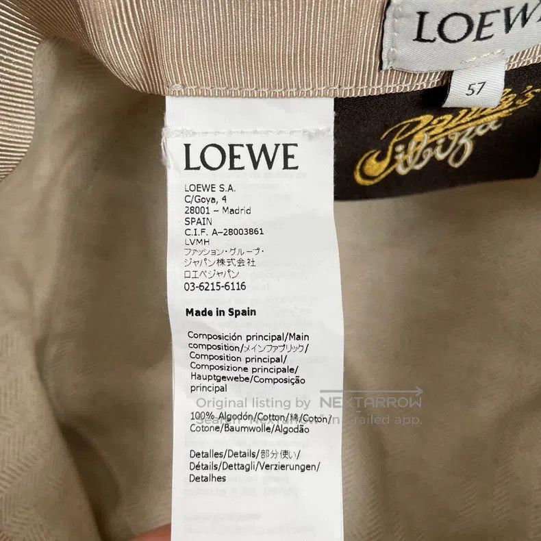Loewe LOEWE size 57 Fisherman's Hat, Size 57 Size ONE SIZE - 8 Thumbnail