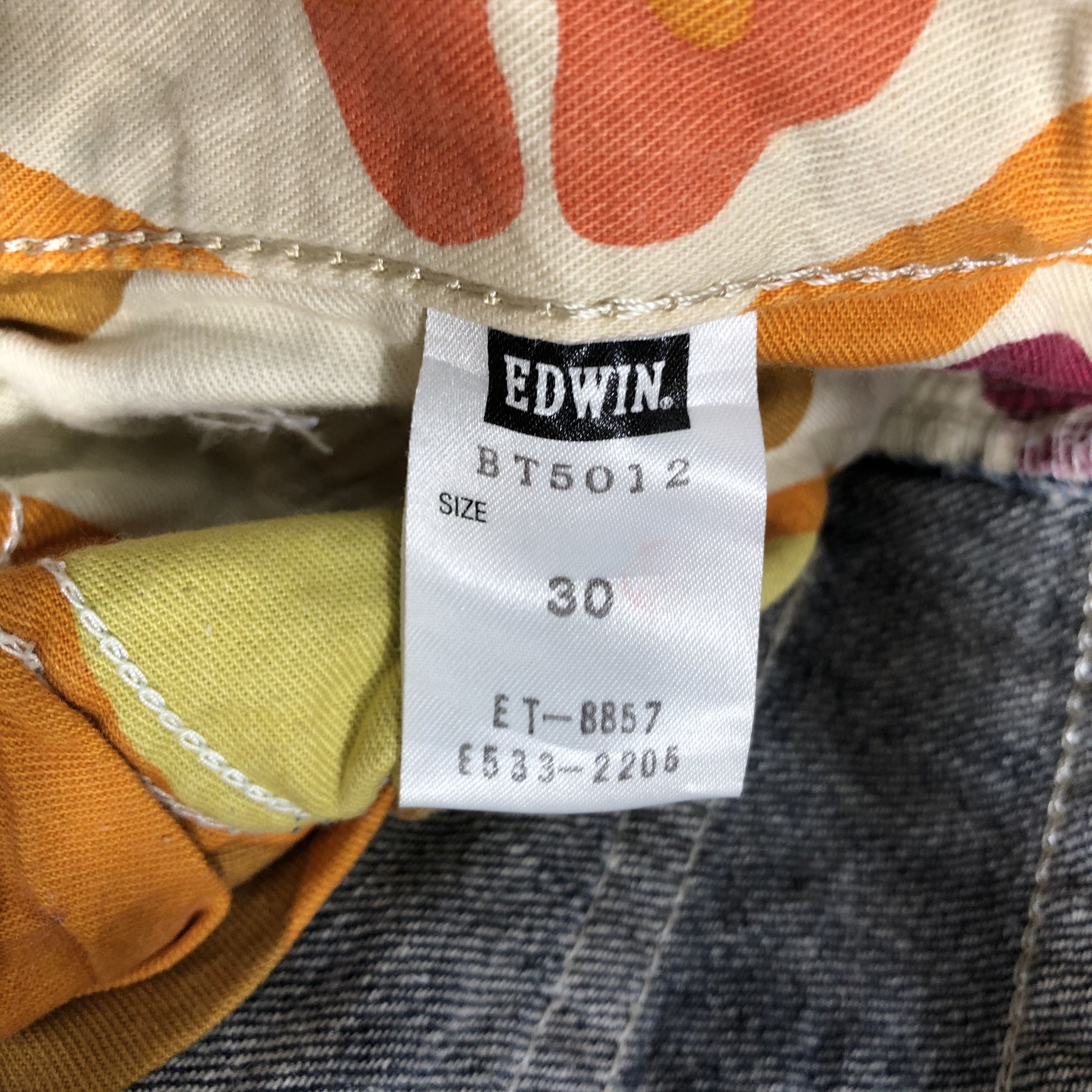 Edwin Edwin Blue Trip Jeans Distress Flare Denim Size US 30 / EU 46 - 8 Thumbnail