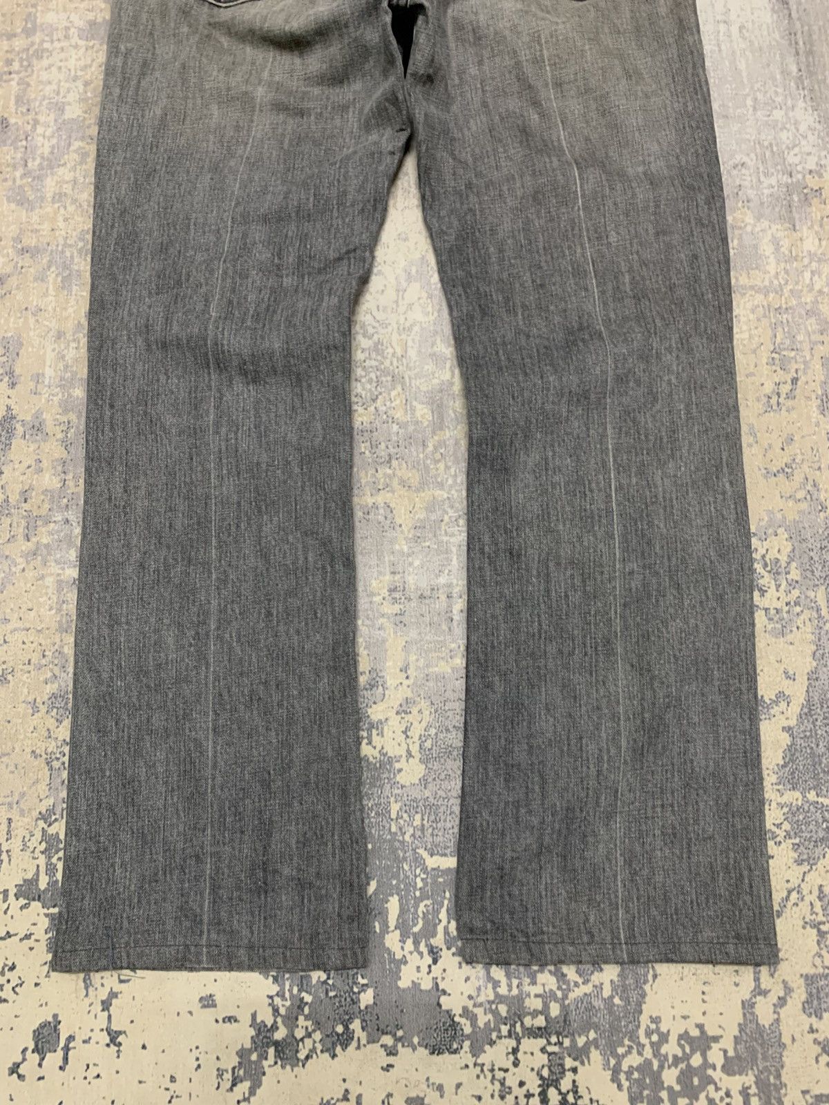 Levi's Vintage Levi's Washed Grey Flared Bootcut Jeans Y2K Red Tab Size US 32 / EU 48 - 10 Thumbnail