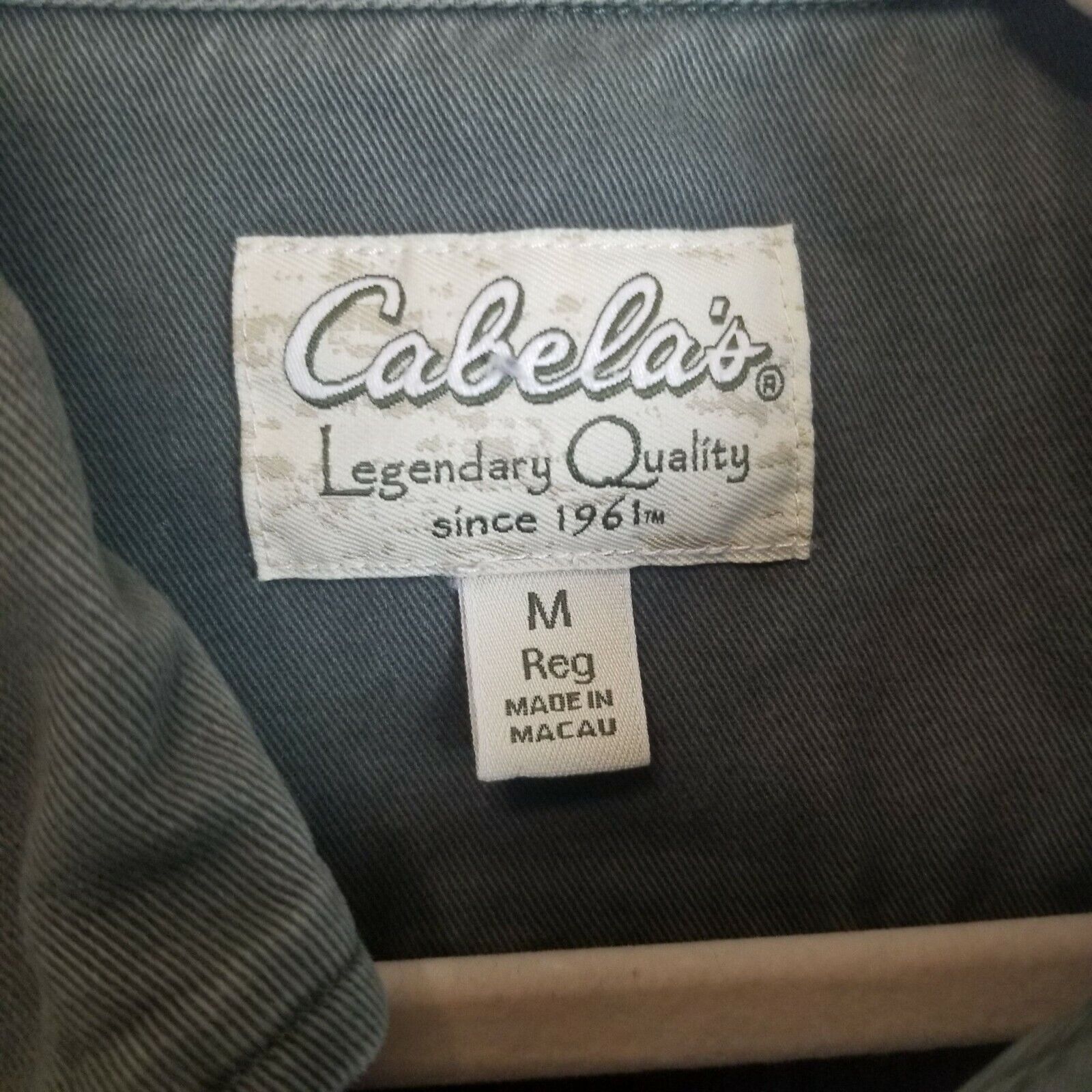 Cabelas Cabelas Mens Heavyweight Flannel Shirt Size M Gorpcore Size US M / EU 48-50 / 2 - 4 Thumbnail